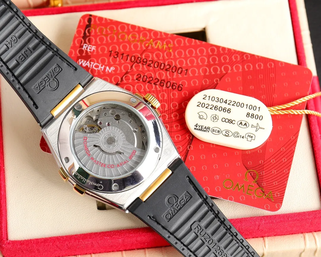 【High-end replica】💰1440! 【Customized all-in-one machine】💰1920! The fifth generation of OMEGA’s “Constellation Gents’” Constellation series still continues the classic star emblem and bezel claw elements, showing an elegant gentleman’s style. Size 39mm, equipped with 8900 fully automatic mechanical movement, sapphire mirror, made of German 316L stainless steel, top craftsmanship, original 1:1 replica and exclusive product! 🔥Top quality products with constant quality🔥