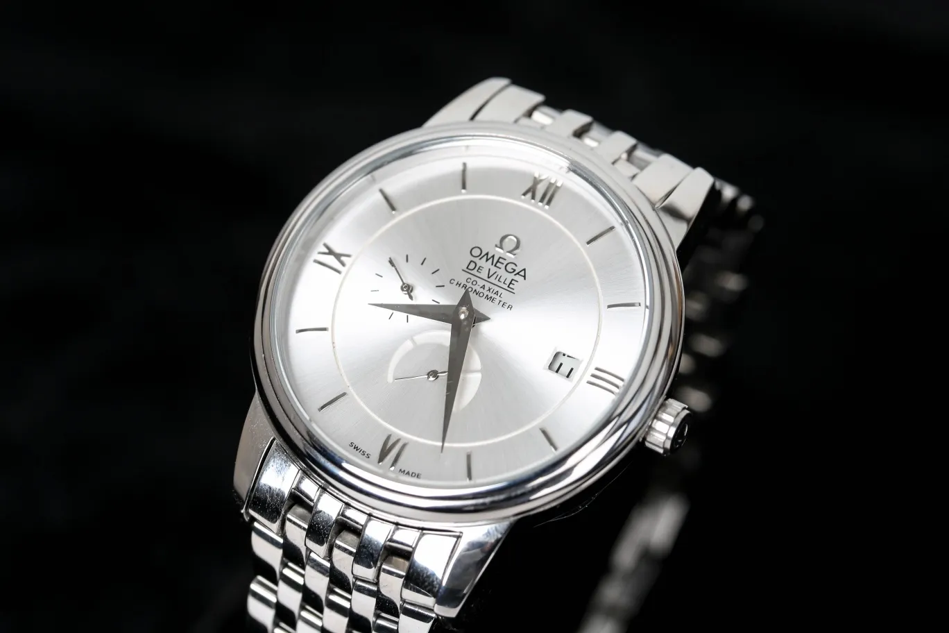 【High-end replica】💰1040! Omega - OMEGA classic butterfly handsome four-pin multi-function ⌚️6 o'clock power display, 9 o'clock small seconds function, fine men's watch, noble and elegant~gentleman style, high-end mineral scratch-resistant mirror glass, equipped with 316L stainless steel case, stainless steel strap, fully automatic imported mechanical movement Size: 40mm × 11mm The pinnacle of the watch💥beyond the ordinary, crafted with exquisite craftsmanship! Come and order now🍷