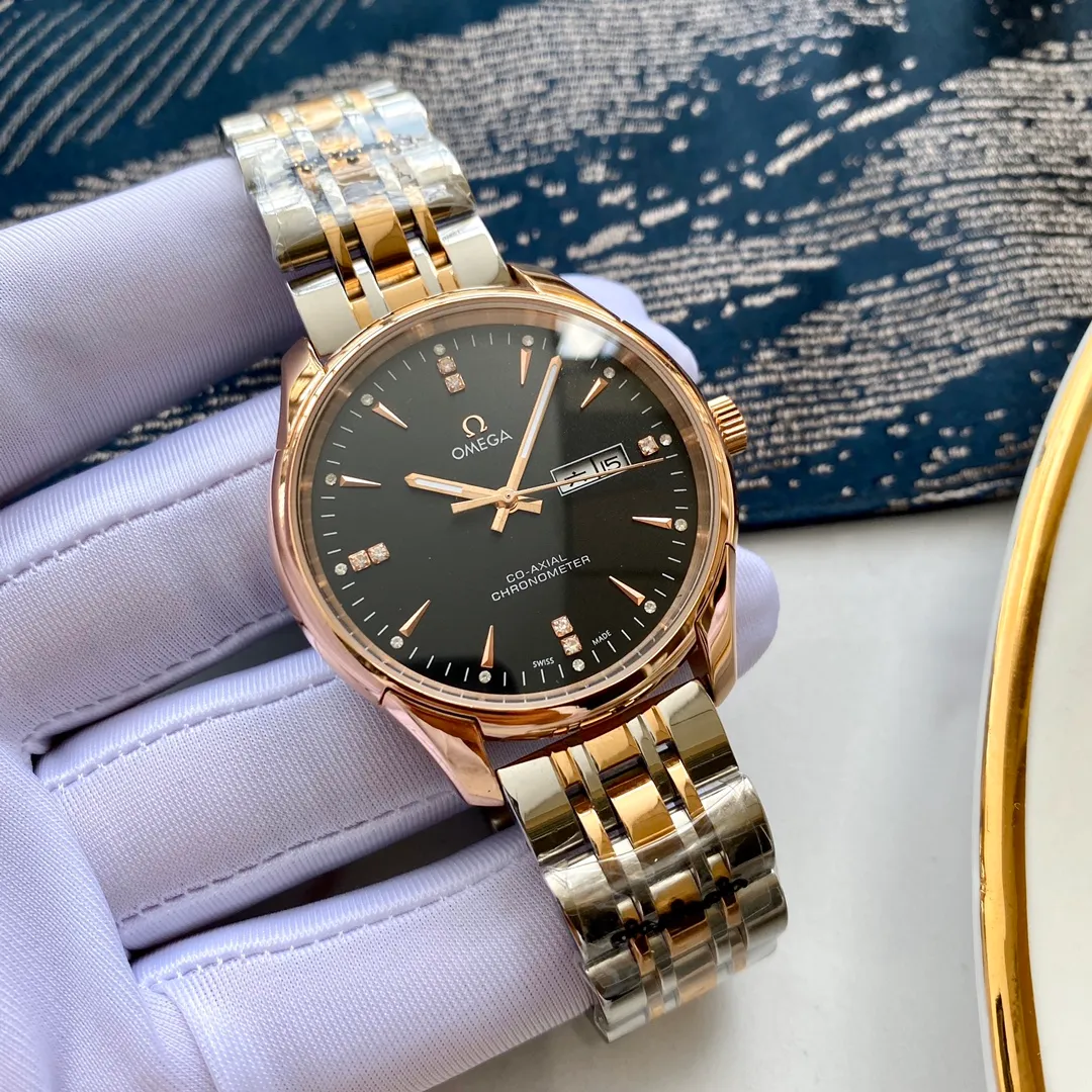 【Foreign trade import】💰1240! Omega (Exquisite quality, outstanding debut) 🎉🎉 [Type]: Fine men's watch (top) exquisite [Strap]: Genuine leather/316L stainless steel strap (durable) [Movement]: Top mechanical movement (stable) [Material]: Super strong mineral mirror (higher definition) Exquisite quality and generous style, excellent temperament, wise and exclusive [Size]: 40mm diameter, 12mm thick, hot sale! Welcome to reprint!