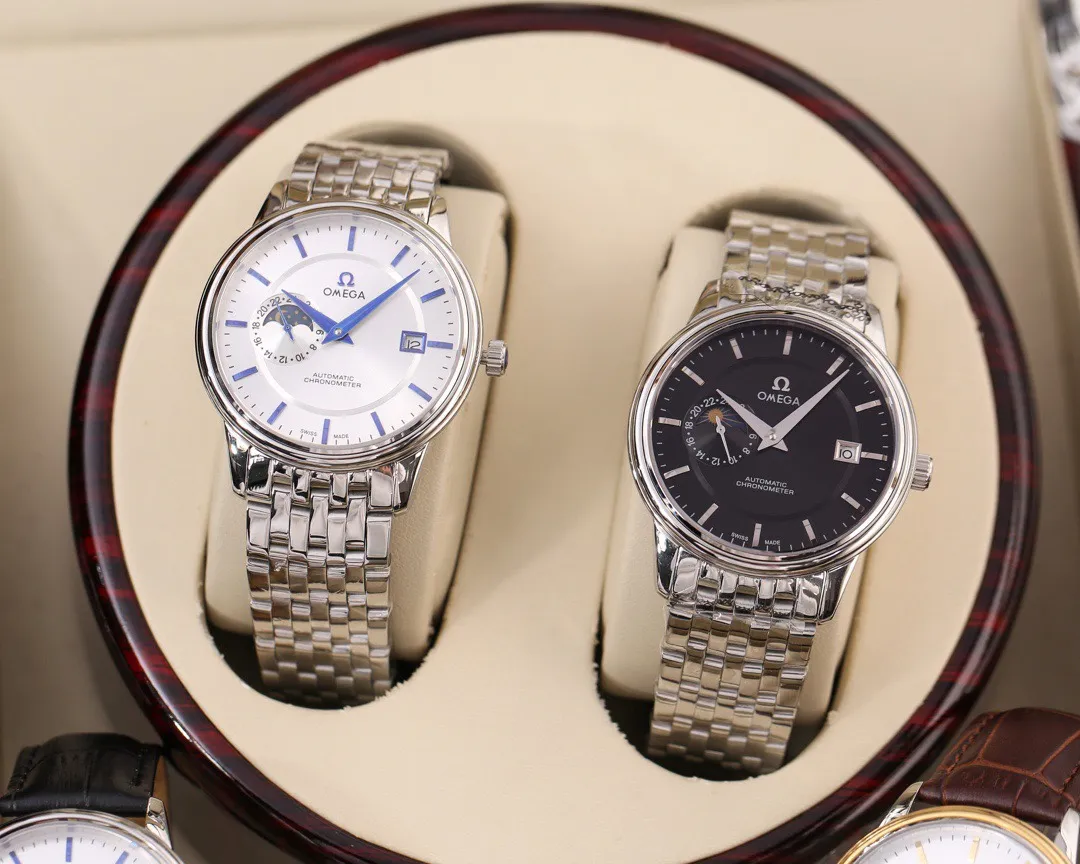 【Foreign trade import】💰1180! Omega (excellent and wise work) simple design 🔥Type: Exquisite men's watch (more excellent) Best design 🔥Strap: Genuine leather strap (more comfortable) for real men to wear 🔥Movement: super top mechanical movement (more stable) 🔥Material: mineral super strong mirror (more wear-resistant) Smart style, strong sense of thickness, special design, return with honor Size: diameter 41mm, thickness 12mm Smart launch! Welcome to reprint!