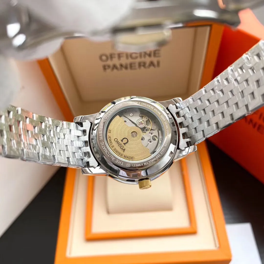 【Foreign trade import】💰1220! OMEGA-OMEGA ‼ ️Exquisite men's watch🌹🌹🌹Classic three-hand watch with moon phase design, noble atmosphere, gentlemanly style, excellent quality, hot selling all over the city. Adopting fully automatic mechanical movement, top-grade 316 stainless steel case, imported calfskin strap, mineral super mirror, size 40*13🔥The top products are constantly produced🔥
