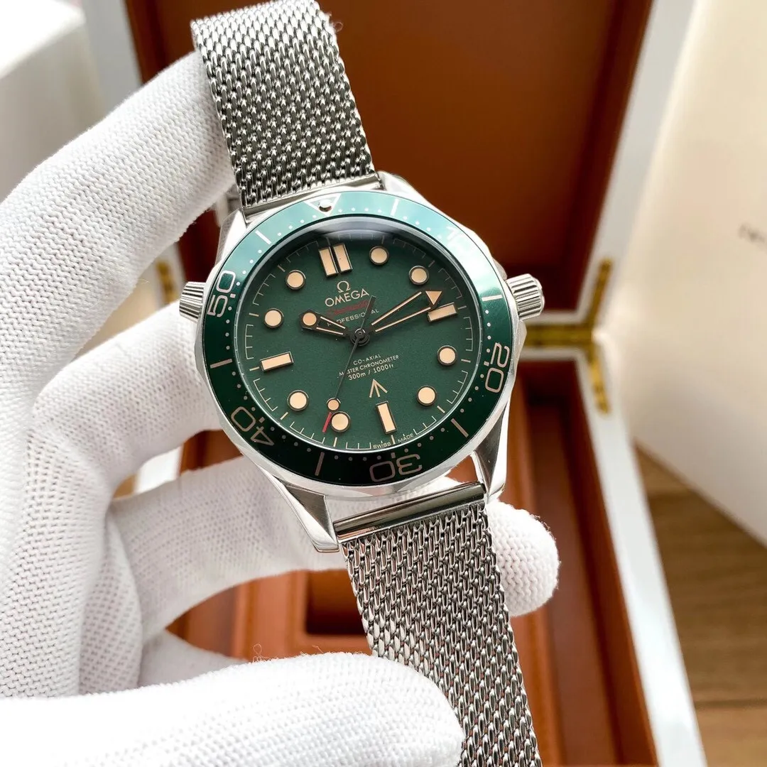 【Foreign trade import】💰1280! OMEGA -Omega SEAMASTER Seamaster Series New 300m 300m Coaxial·Zhizhen Diameter 42mm 42mm Diving Watch. 316L stainless steel, original case, original three-dimensional hour markers, super luminous, original buckle, equipped with 8800 see-through fully automatic mechanical movement. Hot-selling items🔥 Top quality products are constantly coming🔥