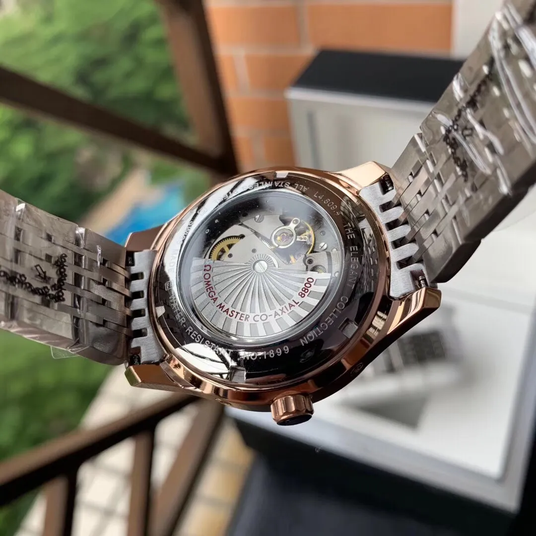 【Foreign trade import】💰1240! OMEGA-OMEGA‼ ️New five-hand split multi-function men's watch📰Fashionable and elegant, classic best-selling, fully automatic mechanical movement, 316L stainless steel case, leather strap and steel strap, mineral strengthened glass mirror, diameter: 40mm, thickness 10mm🔥Top product, high quality products constantly🔥