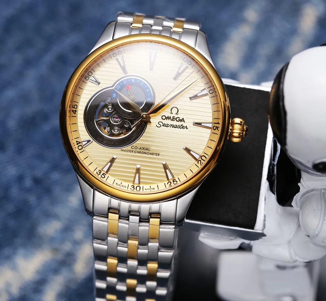 【Customized all-in-one machine】💰1920! Omega - Omega, men's watch, equipped with fully automatic 9015 all-in-one mechanical movement imported from Japan, 9-digit flywheel design, 10-digit 24-hour hour, super luminous effect... 42/12mm diameter, equipped with stainless steel case (finely polished), steel belt/belt optional, wear-resistant and scratch-resistant sapphire mirror! Perfect workmanship interprets the essence of classics, simple and elegant, a must-choice for male idols! (Focus on original new machines) Don’t forget the original intention ~, JH...!