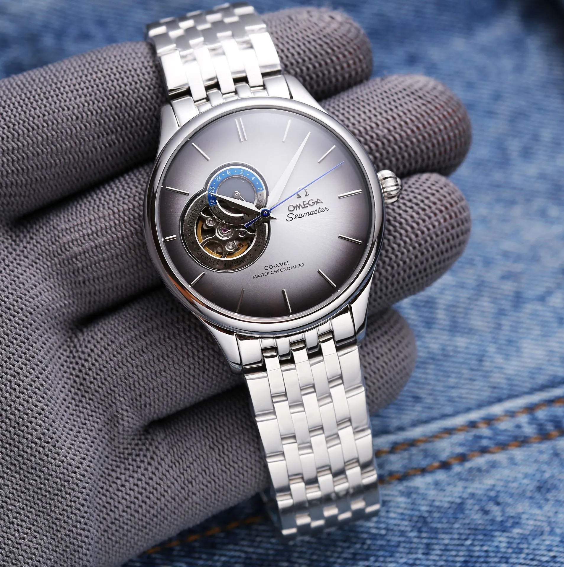 【High-end replica】💰1720! Omega - Omega, men's watch, equipped with 8215 fully automatic mechanical movement imported from Japan, 9-digit flywheel design, 10-digit 24-hour hour,... diameter 42/12mm, equipped with stainless steel case (finely polished), steel belt/belt optional, mineral glass mirror! Perfect workmanship interprets the essence of classics, simple and elegant, a must-choice for male idols! (Focus on original new machines) Don’t forget the original intention ~, JH...!