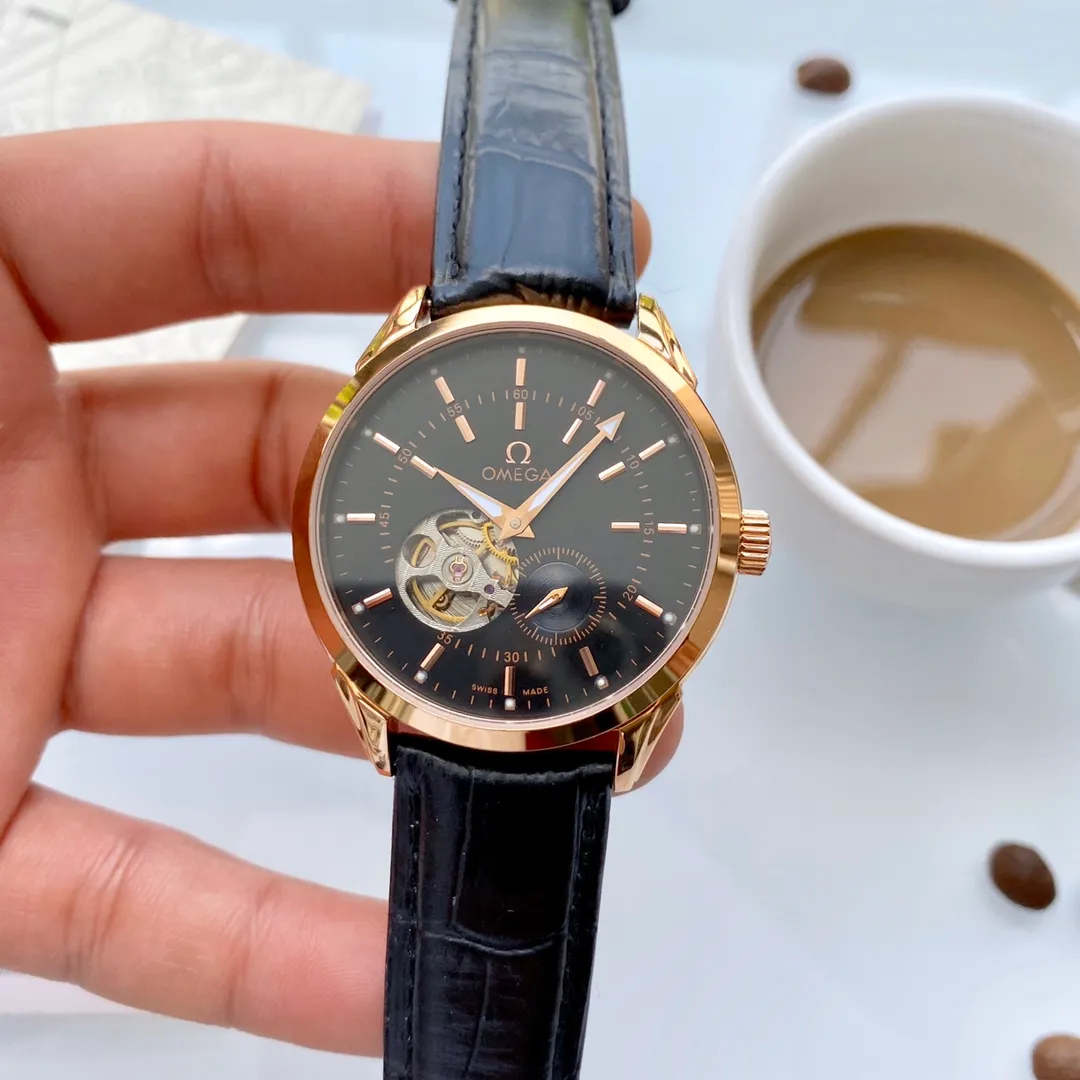 【Foreign trade import】💰1180! Omega (Excellent, Exquisite, Intelligent Work) Values ​​Quality Type: Exquisite Men's Watch (More Excellent) Best Design Strap: Genuine Leather Strap (More Durable) Popular Movement: Top Mechanical Movement (Stable) Material: Mineral Super Mirror (Wear-Resistant) Genuine Man Smart Style Strong Three-Dimensional Special Design Returning with a Reputation Size: 40mm in Diameter and 12mm in Thickness Smart Launch! Welcome to reprint!
