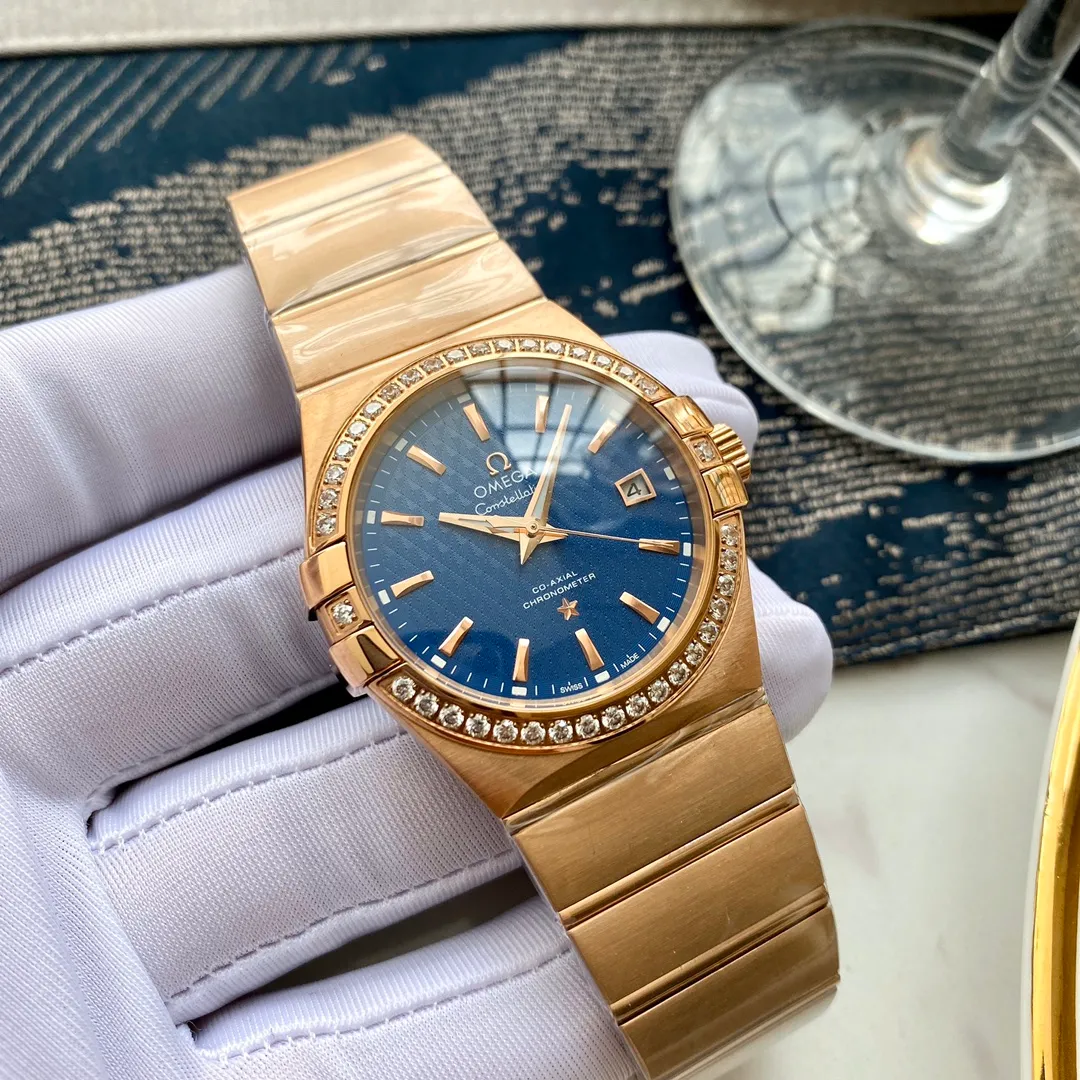 【Foreign trade import】💰1700! Omega (noble quality, return of the ultimate product) hot model - Double Eagle series Type: Fine men's watch (one of the first choices) 🔥High-definition real shot🔥 Strap: Selected 316L stainless steel strap (durable) crafted by craftsmen Movement: Equipped with top-level machinery & Citizen movement (stable) Two options Material: Mineral super strong mirror (wear-resistant) Relief essence Vast atmosphere Ingenuity A treasure for the wrist Size: diameter 40mm, thickness 12mm. Hot sale! Welcome to reprint!
