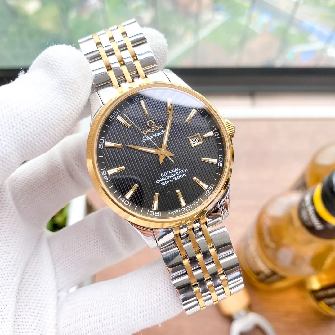 【High-end replica】💰1240! OMEGA-OMEGA🏅🏅 Type: Men's watch🎉🎉 Case: Top version 316 stainless steel L Strap: Imported calfskin strap/316L stainless steel strap Movement: Fully automatic imported Citizen 8215 mechanical movement⚙️ Mirror: Mineral scratch-resistant mirror glass Size: 42mm in diameter, 12mm thick 🍷Exquisite inheritance of real effects, quality assurance! ‼ ️The elegant style instantly enhances the charm of men and is a symbol of taste and noble life!