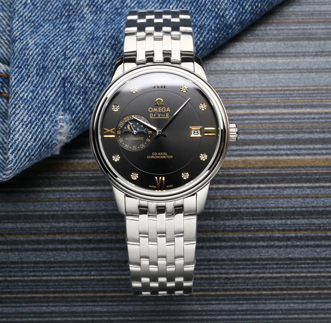 【Foreign Trade Import】💰1720! OMEGA - OMEGA fashionable men's watch, fully automatic machinery (authentic Swiss movement), case made of stainless steel, imported cowhide strap (more comfortable to wear), sapphire glass mirror, size 39/12mm. (Focus on original new watches) Don't forget the original intention~, JH...!