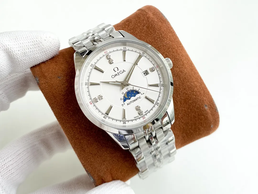 【High-end replica】💰1340! OMEGA-OMEGA‼ ️Fine men's watches 🌹🌹🌹Noble and elegant, gentlemanly style, excellent quality, hot selling all over the city. Adopting fully automatic mechanical movement, top-grade 316 stainless steel case, imported calfskin strap, mineral super mirror, diameter 42mm🔥Top quality products are constantly produced🔥