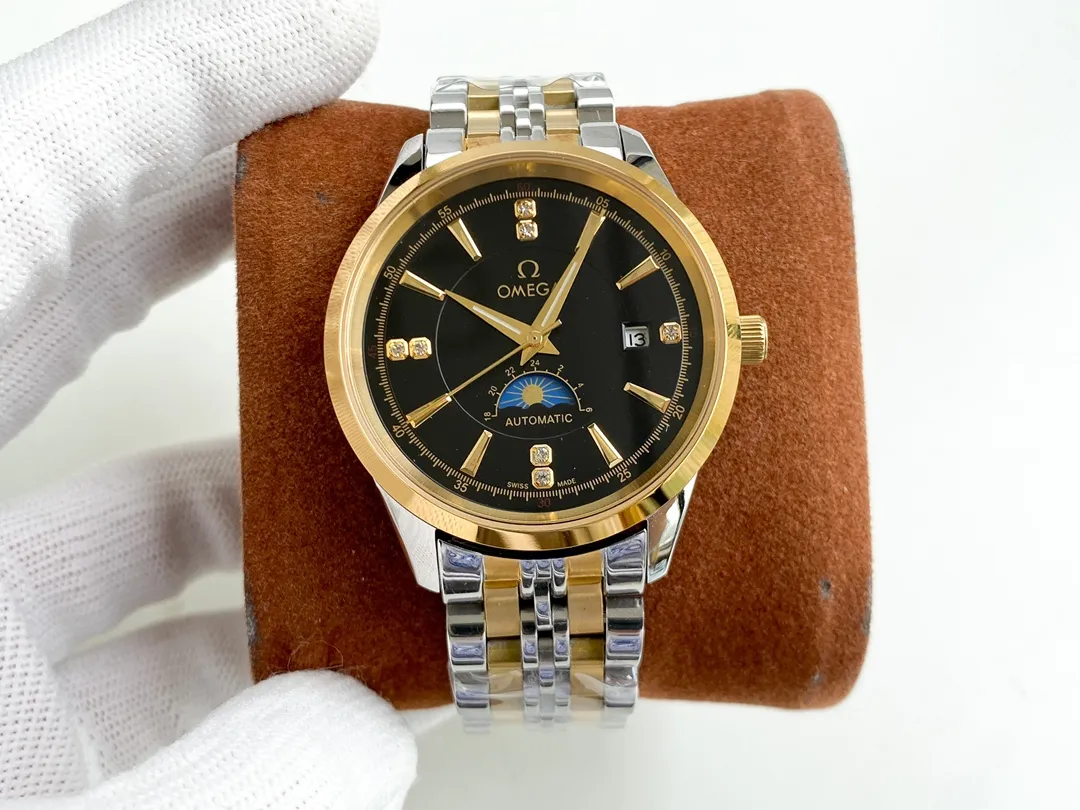 【High-end replica】💰1340! OMEGA-OMEGA‼ ️Fine men's watches 🌹🌹🌹Noble and elegant, gentlemanly style, excellent quality, hot selling all over the city. Adopting fully automatic mechanical movement, top-grade 316 stainless steel case, imported calfskin strap, mineral super mirror, diameter 42mm🔥Top quality products are constantly produced🔥