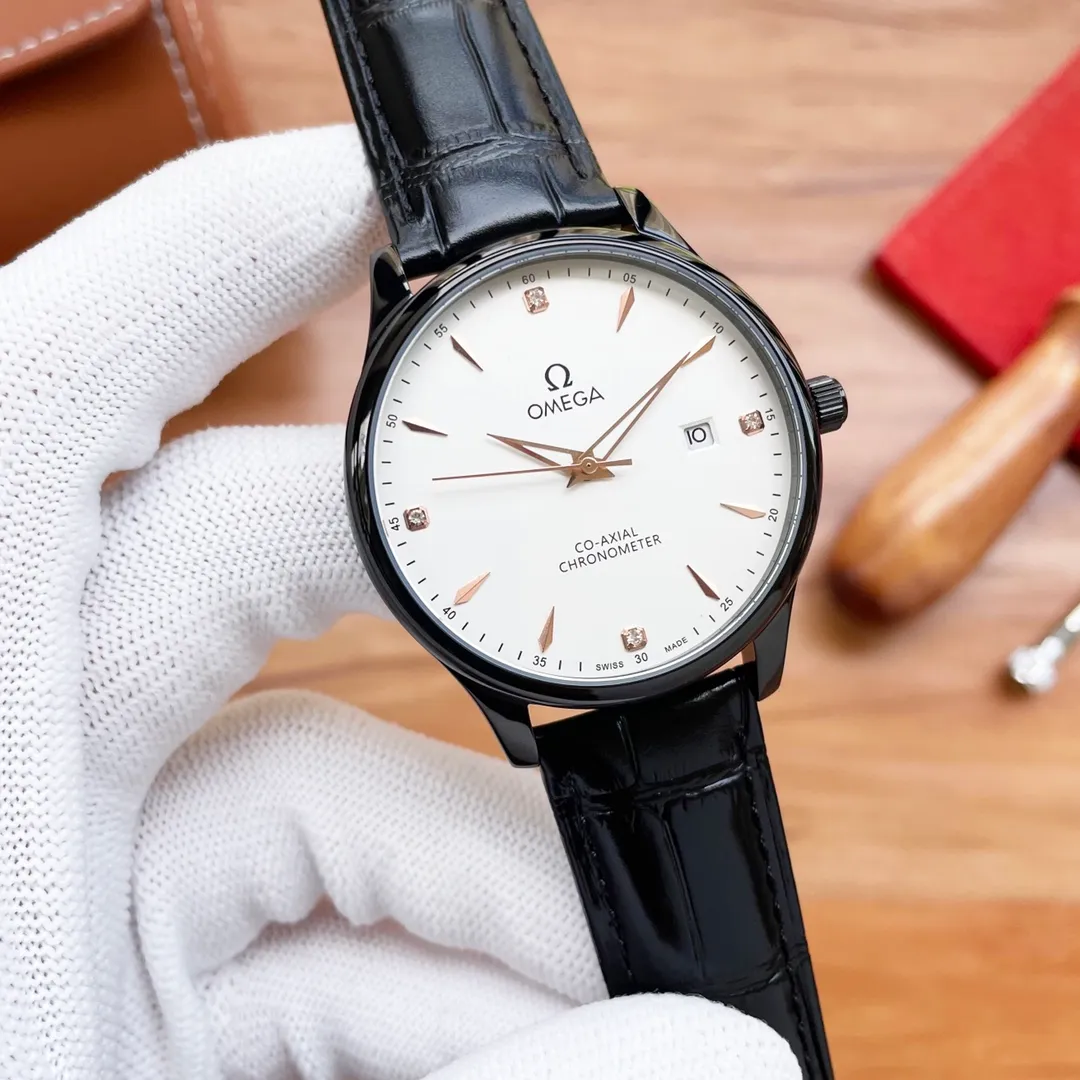 【High-end replica】💰1300! Omega🔥Best design🔥Exclusive debut🔥 [Type]: Fine men's watch [Strap]: Genuine cowhide/316 stainless steel strap [Movement]: High-end fully automatic mechanical movement [Mirror]: Sapphire mirror (higher definition) Elegant taste Vast and majestic Ingenuity A treasure for the wrist Size: 41mm in diameter and 12mm thick Hot on the market! Welcome to reprint!