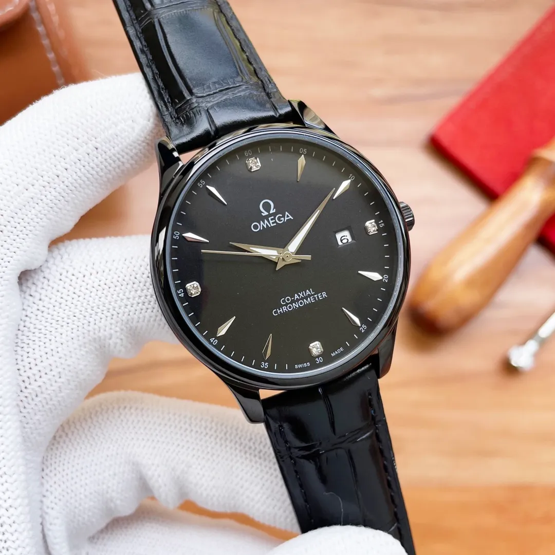 【High-end replica】💰1300! Omega🔥Best design🔥Exclusive debut🔥 [Type]: Fine men's watch [Strap]: Genuine cowhide/316 stainless steel strap [Movement]: High-end fully automatic mechanical movement [Mirror]: Sapphire mirror (higher definition) Elegant taste Vast and majestic Ingenuity A treasure for the wrist Size: 41mm in diameter and 12mm thick Hot on the market! Welcome to reprint!