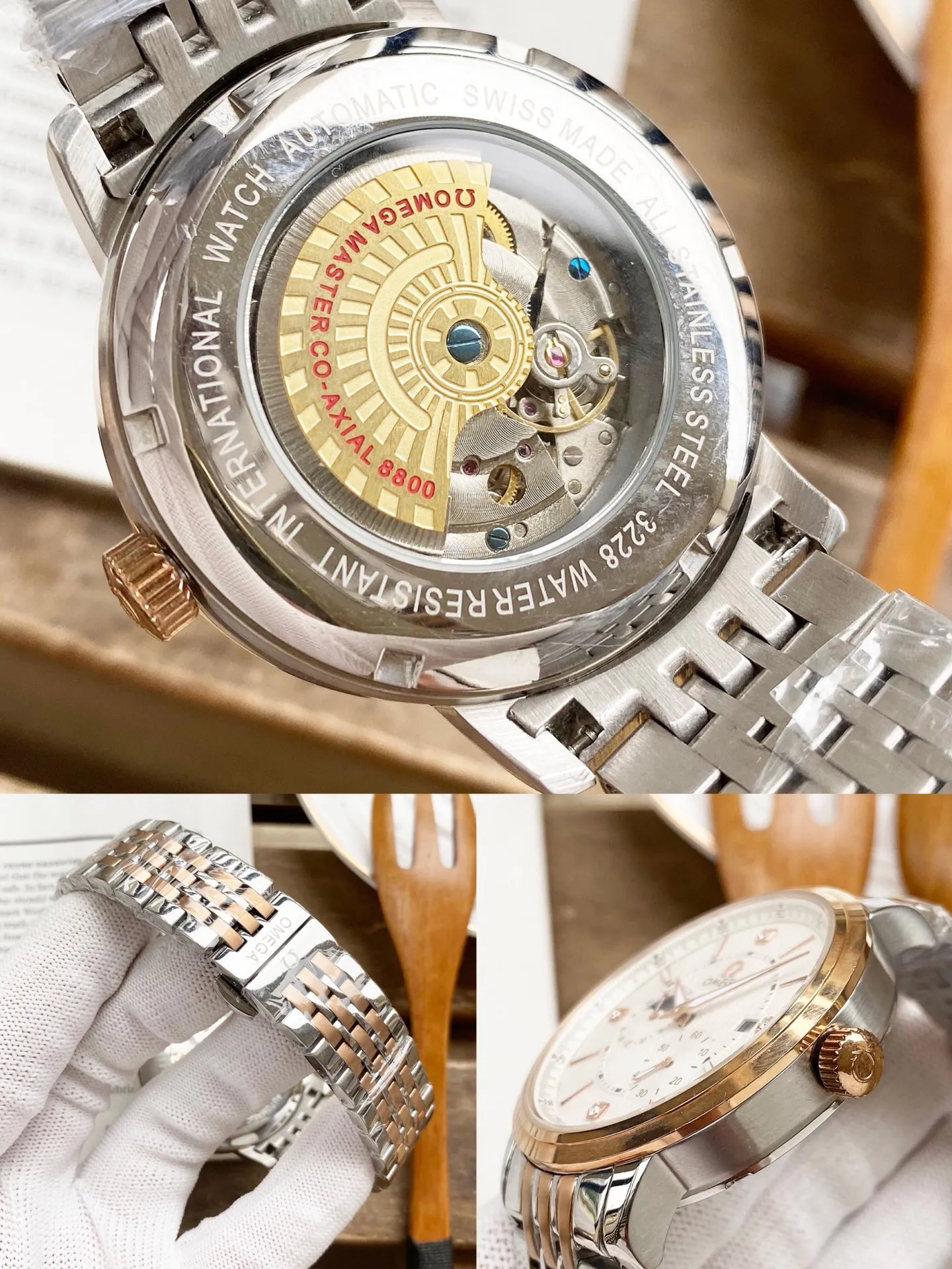 【High-end replica】💰1360! Omega's premium men's watch has a four-hand separated moon design, noble atmosphere, gentlemanly style, excellent quality, and is selling well all over the city. Using fully automatic mechanical movement, top-grade 316 stainless steel case, imported calfskin strap, mineral super mirror, size 40*13
