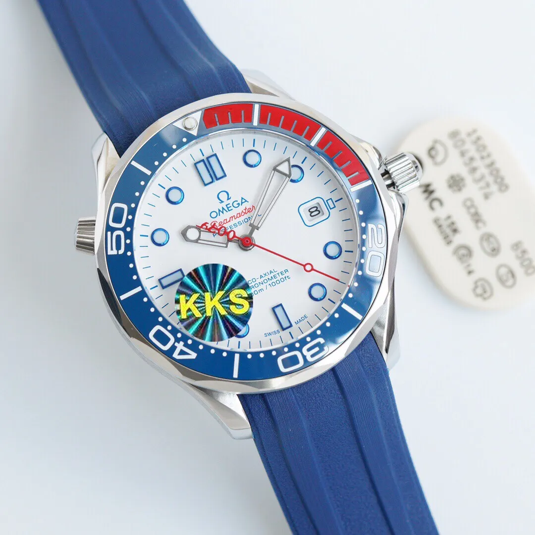 Brand new KKS factory three codes in one, unique packaging, exclusive coding, the steel strap is adjustable with a fine-tuning buckle, high-end quality, high profit, welcome to experience, 100% waterproof and swimmable. Hot model returns 🔥 Hot model returns 🔥 Hot model returns 🔥 KKS new products are launched Three codes in one, exclusive quality, exclusive packaging, always adhering to practical value, there is no best, only a better upgrade concept, pushing the entire series of Omega Seamaster watches to the top again! In 2020, the official highly recommended Seamaster series 300-meter diving watch has exclusive quality on the entire network. [Movement] Equipped with 💯 brand new Japanese original Citizen 8215 automatic mechanical movement, original see-through design, corrected movement 8500 restoration all-in-one machine, 0️⃣repair, accurate running time, strong practicality, 100% waterproof [Glass] Double-bright Sapphire shock-proof and scratch-proof glass Equipped with arched wear-resistant and scratch-resistant glass, it is three-level waterproof and can swim with confidence🏊, watch diameter 39.5/11mm [Case] Made of 316L stainless steel case, equipped with the only original ceramic one-way rotating chronograph ring in its class [Belt] The buckle is polished from 316L fine steel, imported Italian cowhide and imported frog glue to show the endless quality. It is equipped with the only original Omega stretch buckle in its class, which can be finely adjusted. It is the best value in its class. Please certify the exclusive KKS details. The KKS exclusive quality code is 80456374. Welcome to compare the quality.