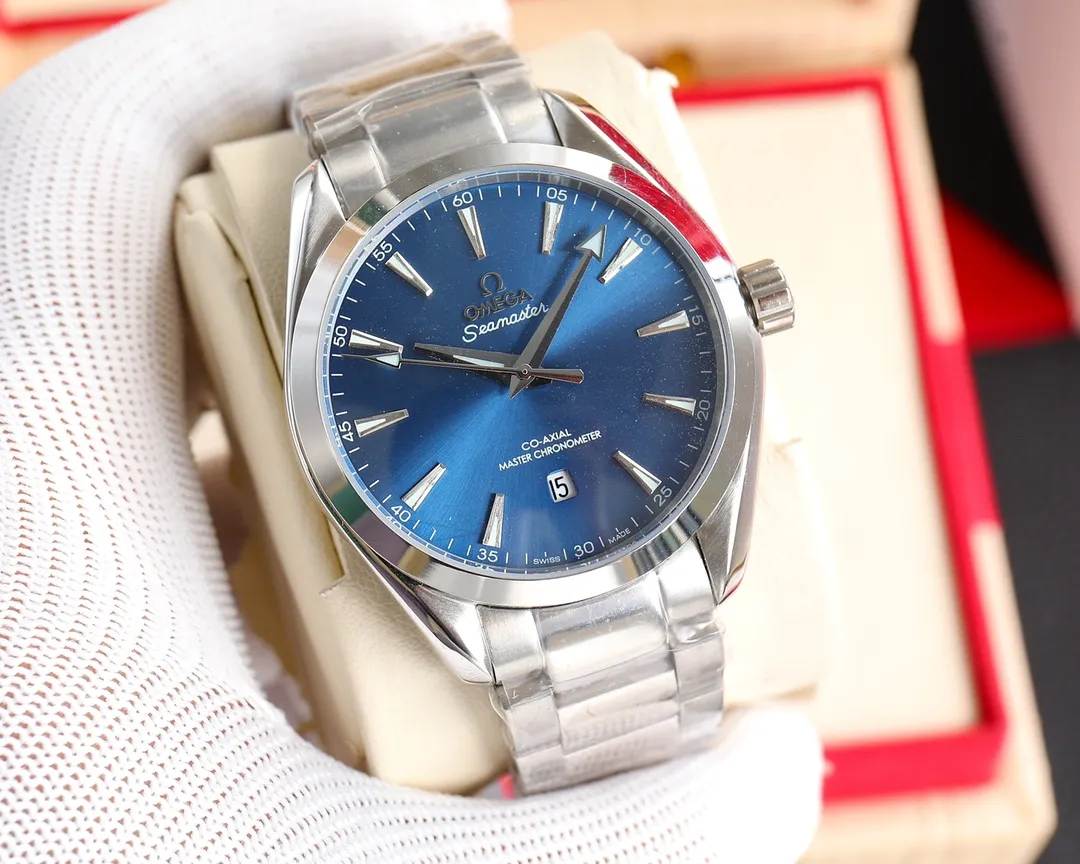 【High-end replica】💰1160! OMEGA-OMEGA SEAMASTER‼ ️Seamaster series AQUA TEERA 150m 150m watch diameter 41.5mm 41.5mm diving watch. 316L stainless steel original case (big factory case-matched screw head) original three-dimensional characters with super luminous luminous original buckle equipped with 8900 see-through fully automatic mechanical movement🔥Top product, high quality products constantly🔥