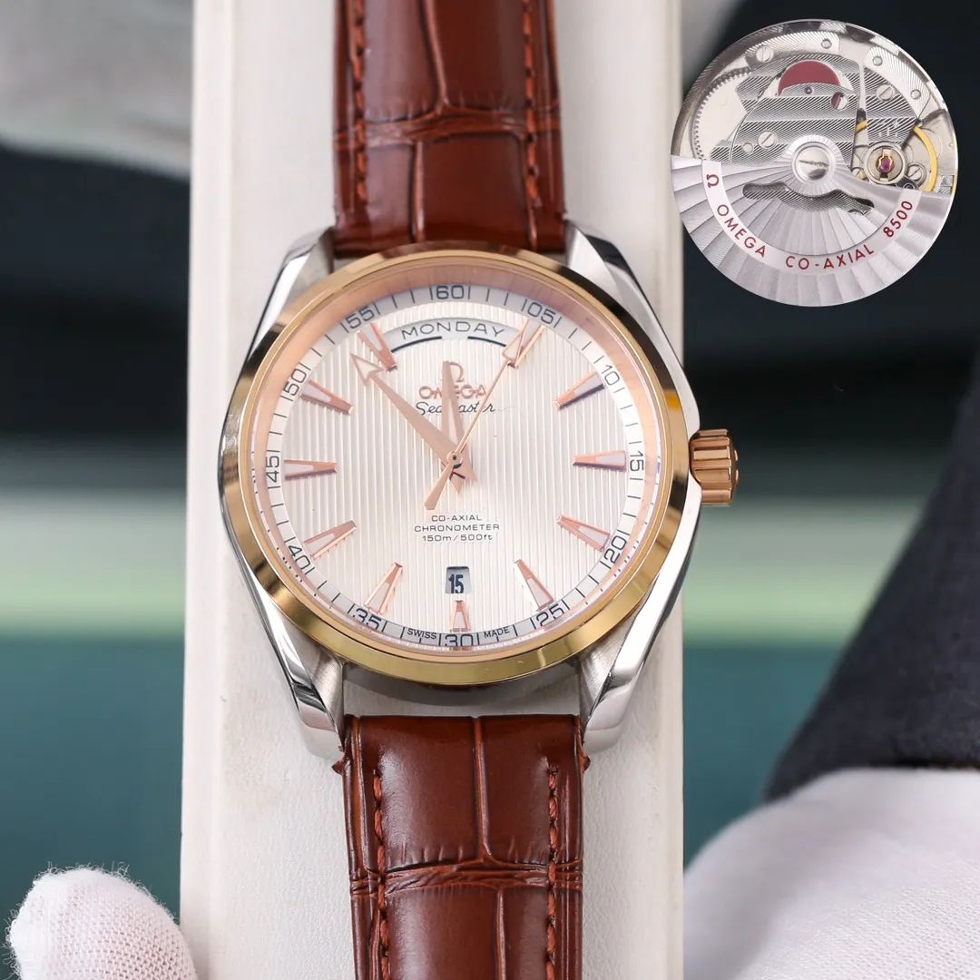 【Foreign trade import】💰1420! OMEGA-Omega‼ ️ SEAMASTER seahorse series AQUA TEERA231.20.42.22.06.001 watch diameter 41.5mm 41.5mm diving watch. 316L stainless steel original case (big factory case) original three-dimensional hour ding with super luminous original buckle equipped with Seagull movement modified 8500 see-through fully automatic mechanical movement. Hot selling items [strong] welcome to reprint!