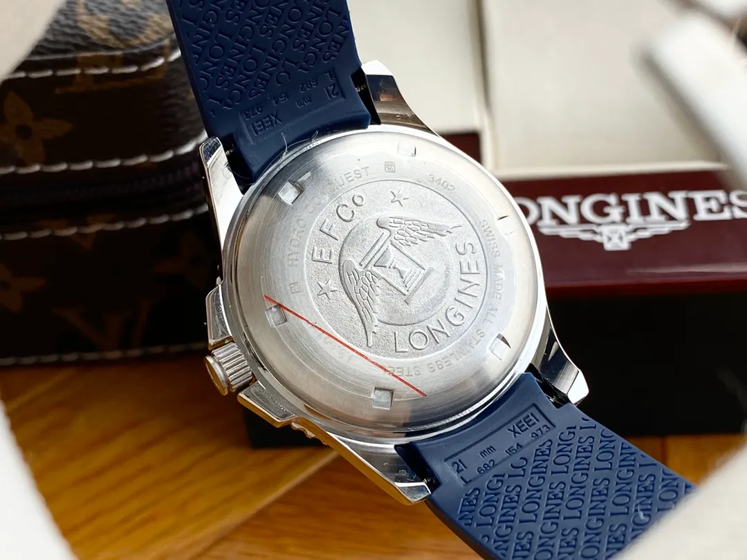 【Foreign trade import】💰1160! Longines-LONGINES Concas series 🎉Men's watch, fully automatic mechanical movement, 316 stainless steel case, stainless steel strap, diameter 40mm, thickness 12mm. This watch is not only suitable for young people who have just entered the workplace, but it is also a simple and elegant choice for long-term wear.