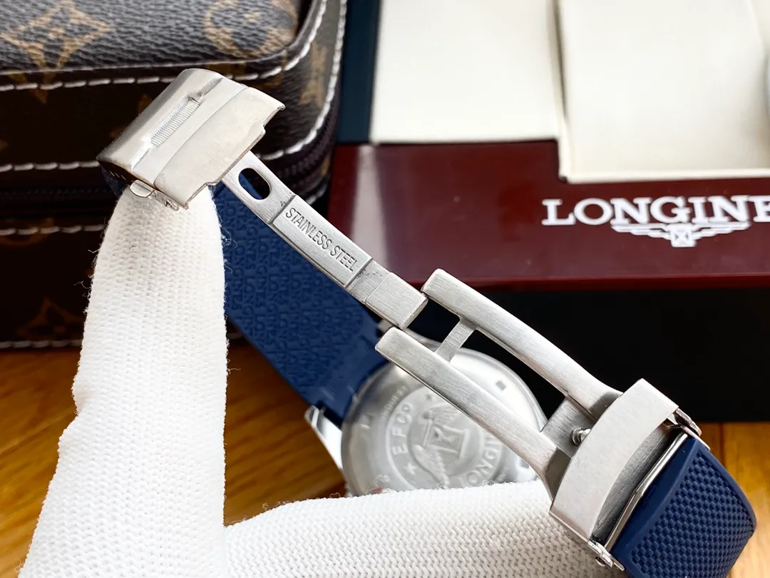 【Foreign trade import】💰1160! Longines-LONGINES Concas series 🎉Men's watch, fully automatic mechanical movement, 316 stainless steel case, stainless steel strap, diameter 40mm, thickness 12mm. This watch is not only suitable for young people who have just entered the workplace, but it is also a simple and elegant choice for long-term wear.