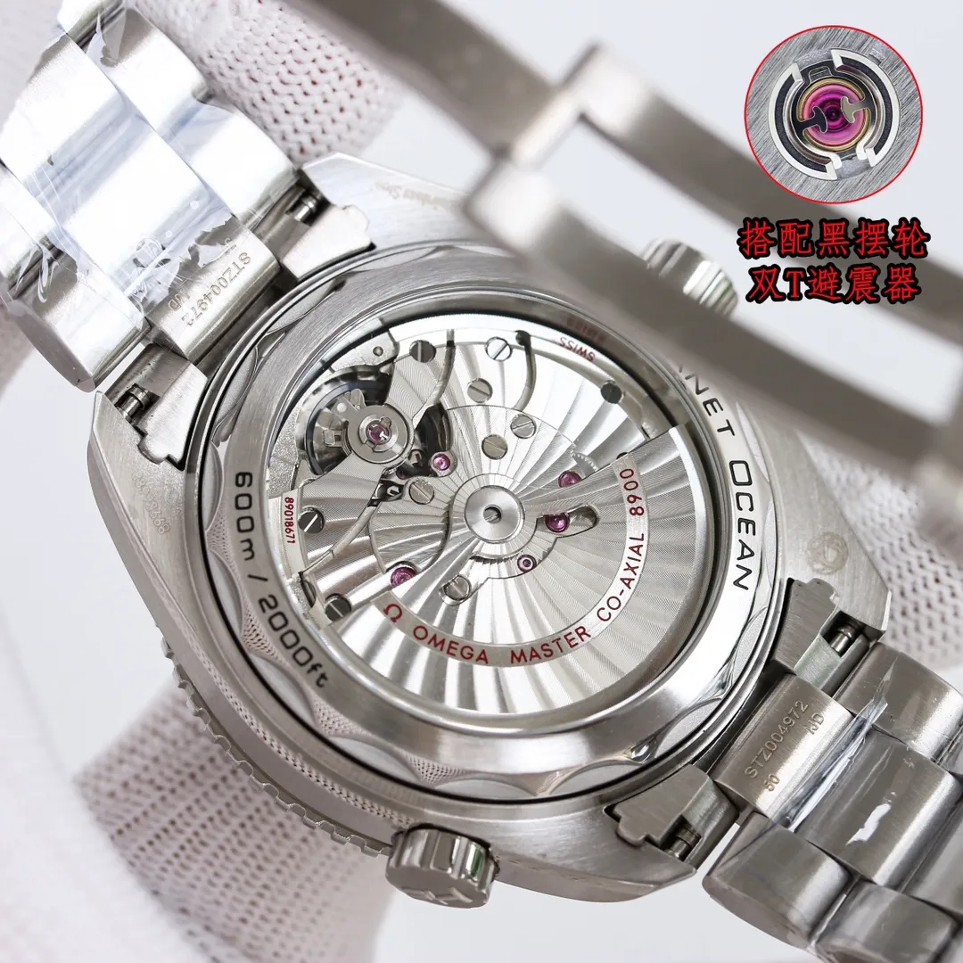 【High-end replica】💰1240! 【Customized all-in-one machine】💰1720! 【Top replica】💰4500! Omega·OMEGA OB2 Seamaster Series 600-meter Diving Watch Newly designed automatic mechanical men's watch Cal.8900 movement Double T black balance wheel 43mm Steel strap is calm and atmospheric, separate strap The tape is fashionable and light. The picture is taken as a top replica!