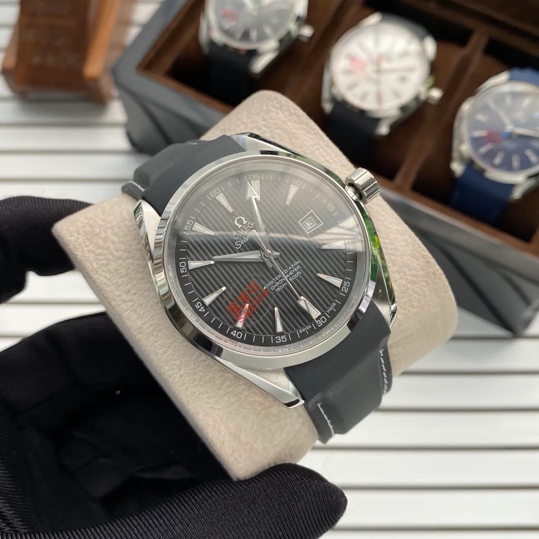 【High-end replica】💰1160! OMEGA - OMEGA's new Seamaster series - men's watch, imported Citizen 8215 fully automatic movement, 316L stainless steel case, sapphire glass front and back, 316L stainless steel strap, diameter 40mm, thickness 12mm, the rhythm of life is under control