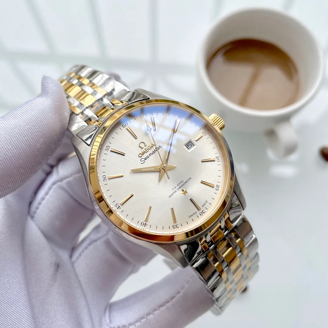 【Foreign trade import】💰1260! Omega (Excellent, Exquisite and Intelligent Work) Values ​​Quality Type: Exquisite Men's Watch (More Excellent) Best Design Strap: Genuine Leather/316L Stainless Steel Strap (More Durable) Very Loved Movement: Top Mechanical Movement (Stable) Material: Mineral Super Mirror (Wear-Resistant) Real Men's Wisdom Style Strong Three-Dimensional Special Design Returns with Honor Size: 41mm in Diameter and 12mm in Thickness Smart Launch! Welcome to reprint!