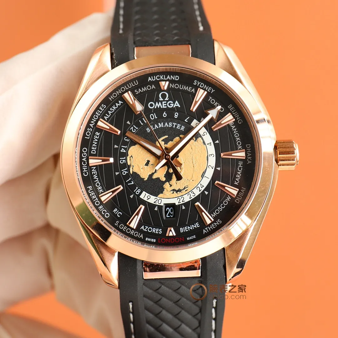 【Customized all-in-one machine】💰1720! 🔥🔥🔥｛Watch Home Brand News｝A few years ago, the Omega Seamaster Aqua Terra world time watch became popular all over the world as soon as it came out and has always been popular! The new Aqua Terra world time watch launched this year continues the exquisite craftsmanship and exquisite details of the previous model, and incorporates more advanced watchmaking technology. For watch fans who are keen on watch design, every detail of this watch is made by a famous factory. It is made of Aqua Terra style stainless steel, polished and brushed. The blue rubber strap continues the consistent design style of the Aqua Terra series. Sales have always been leading - the 150-meter series - with the launch of a new single product - breaking through the theme again: [Classic hot model to create greater glory] Brand: Omega (distinguished quality) Return of the ultimate product) Hot model type: Fine men's watch (high quality) [Haima 150 series] 316 stainless steel strap: Material: Mineral super strong sapphire mirror (wear-resistant) embossed essence, vast and majestic, unique ingenuity, wrist treasure size: 40mm in diameter, 10mm thick, hot sale! Welcome to reprint🔥Top products, high quality products constantly🔥