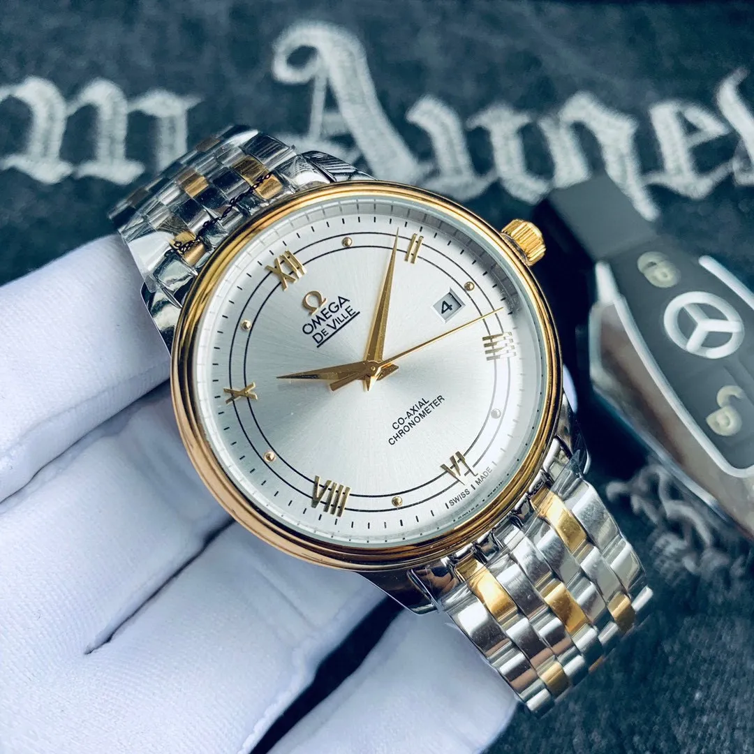 【High-end replica】💰960! Omega🥤🥤 🏍️Series: Classic Butterfly Series 🏍️Introduction: Official synchronization, simple and elegant, business style charm 🏍️Style: classic men's style, fashionable and versatile, three-dimensional logo 🏍️Material: top imported 316 stainless steel material 🏍️Literal: all literal scales and hands inherit the original craftsmanship 🏍️Mirror: sapphire mirror 🏍️Movement: Fully automatic imported Citizen 8215 mechanical movement (transparent/dense bottom) 🏍️Original size: diameter 39.5mm, thickness 10mm