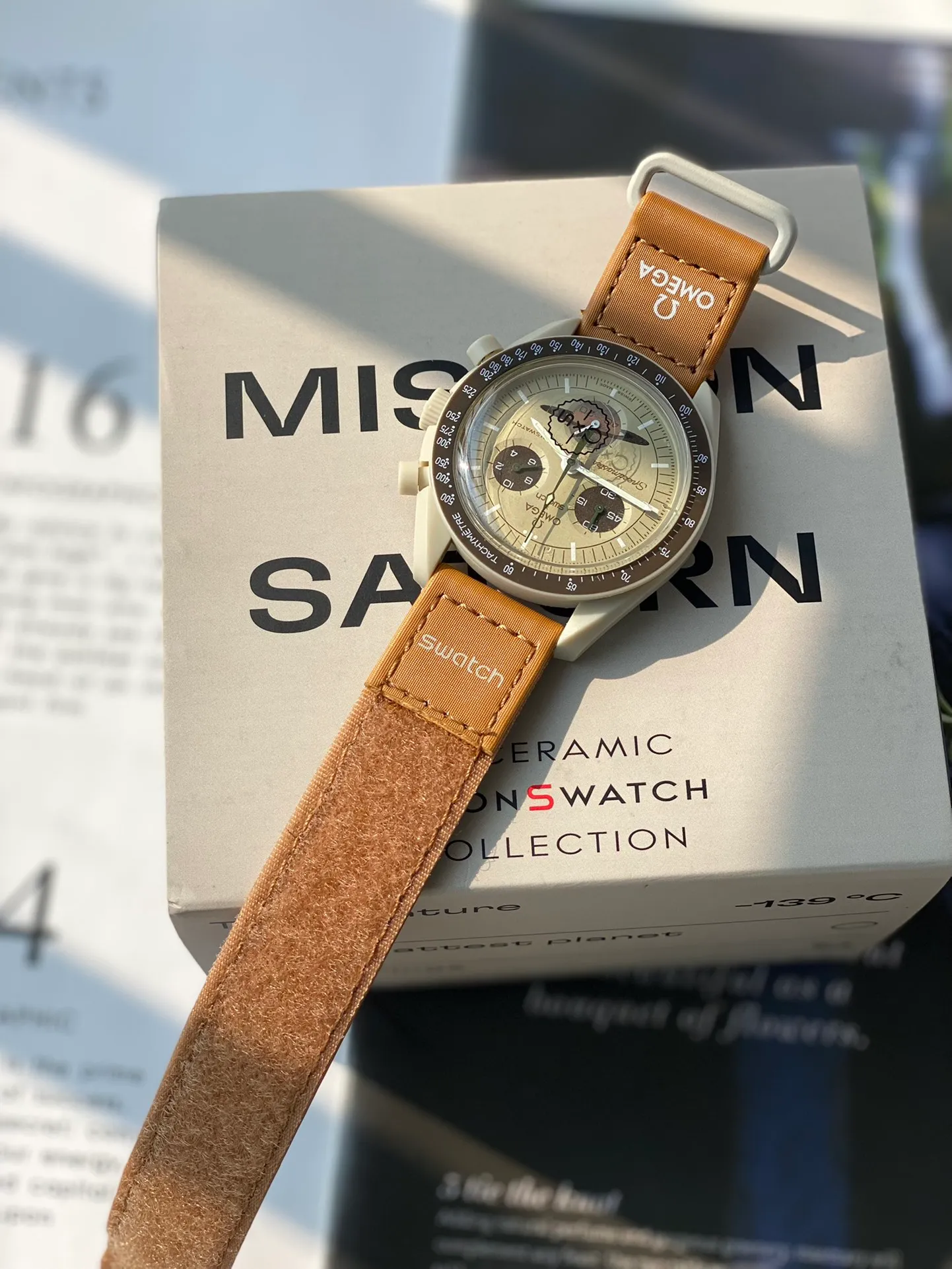 [Original order quality] 💰700! 【Purchasing quality】💰960! It’s hard to find a watch in the world❗️❗️❗️Omega x Swatch co-branded watch is here! ! !  A total of 11 models 🔵 respectively represent the sun, Mercury, Venus, Earth, Mars, Jupiter, Saturn, Uranus, Neptune, Moon, and Pluto in the solar system. Internally equipped is Swatch’s quartz chronograph movement. Interestingly, the battery cover of each watch is printed with a photo of the planet represented by the watch. The photo is said to be provided by NASA.