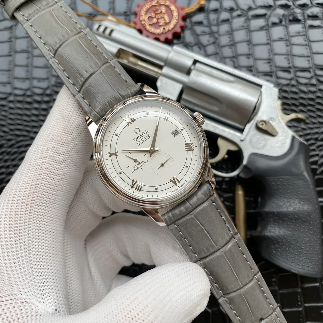 【High-end replica】💰1160! Omega 4-pin fine men's mechanical watch✨ Strap: 💝Italian calfskin/316L stainless steel Movement: Imported Citizen 8215 mechanical movement Mirror: Sapphire mirror Size: 40mm diameter, 12mm thick 🎉🎉🎉Welcome to forward