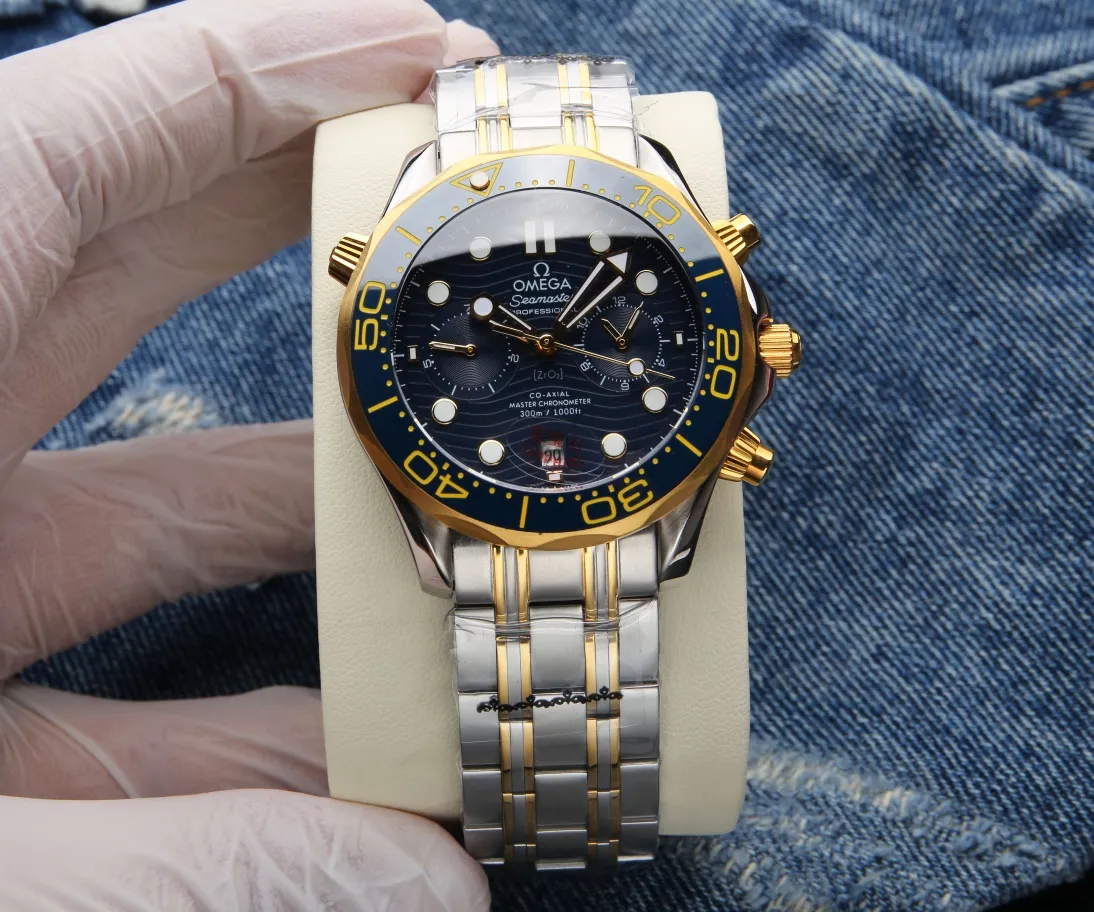 【Top replica】💰2400! When releasing new products, Omega has always adhered to the principle of one code and one watch. Each watch has its own unique identity code, which can be checked on the official website. Look for A1 products, focus on research and create high-end products, and present the most exquisite and excellent watch craftsmanship.  The Omega Seamaster 300 series, 42mm*12mm, uses an imported fully automatic mechanical movement to achieve zero repairs, has a power reserve of over 48 hours, and is waterproof to a depth of up to 50 meters.  [Case Material]: Stainless steel, polished black ceramic bezel decorated with white enamel diving scale⁠.  [Mirror material]: Arc-shaped double-sided anti-reflective and wear-resistant sapphire glass mirror. (Focus on original new machines) Focus is an attitude, produced by JH!