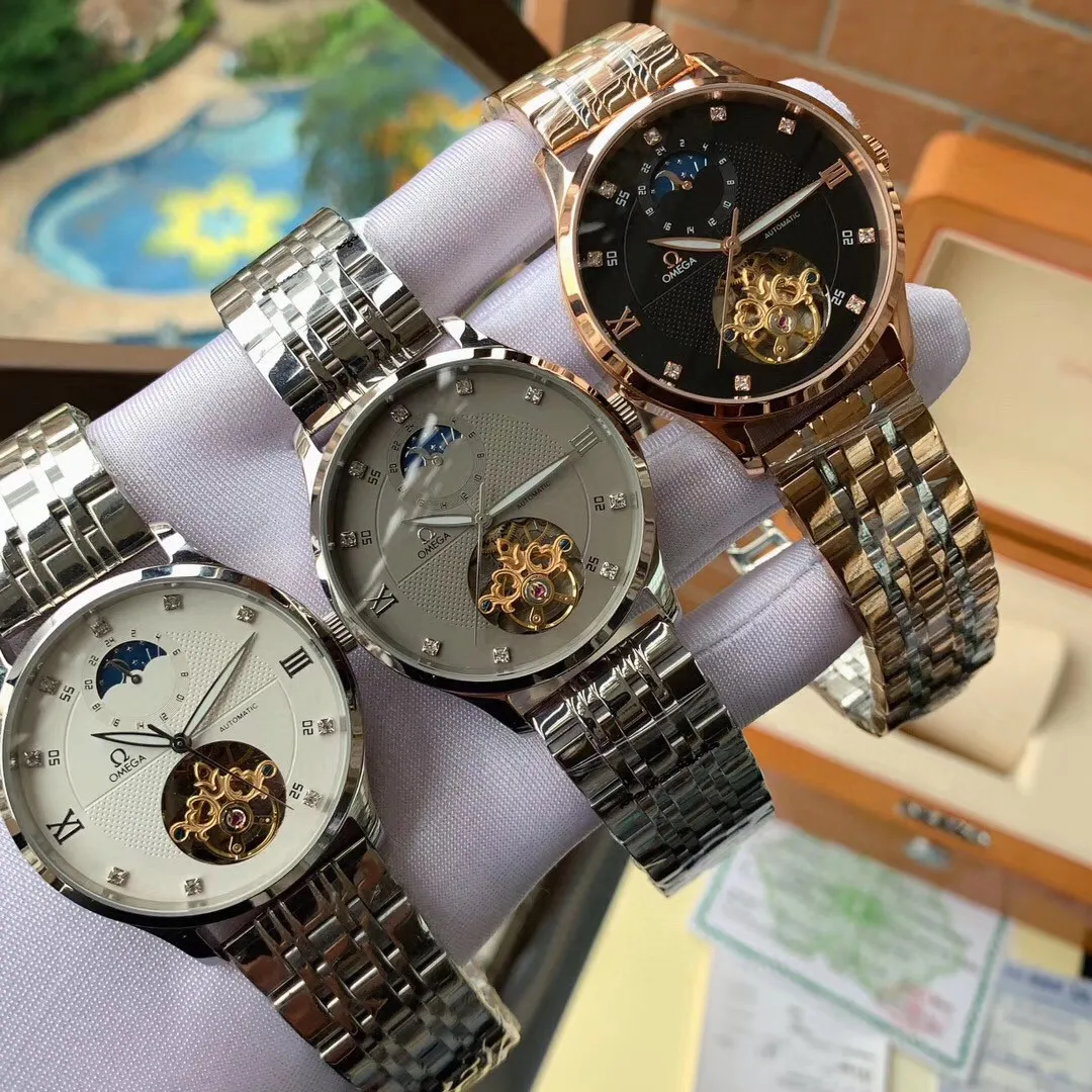 【Foreign trade import】💰1240! OMEGA-OMEGA‼ ️Boutique men's watch🌹🌹🌹Unique nine-digit hollow design, exquisite craftsmanship, originality, noble atmosphere, gentleman style. Adopting fully automatic mechanical movement, top-grade 316 stainless steel case and strap, super mineral mirror, size 42mm🔥The top products are constantly produced🔥