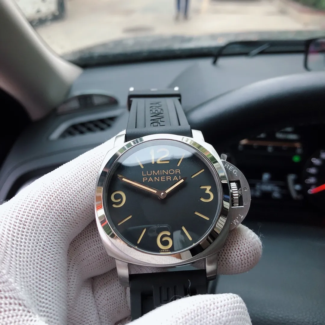 【High-end replica】💰1300! Panerai PAM00372 LUMINOR 1950 style fully automatic imported Citizen 8215 movement, 47 mm, men's material: stainless steel Movement manufacturer: Panerai movement Thickness: 5.3 mm Balance wheel: Glucydur® balance wheel Vibration frequency: 21600 oscillations per hour 🎮 Shock absorber: Incabloc shock absorber Number of gems: 21 Number of parts: 160