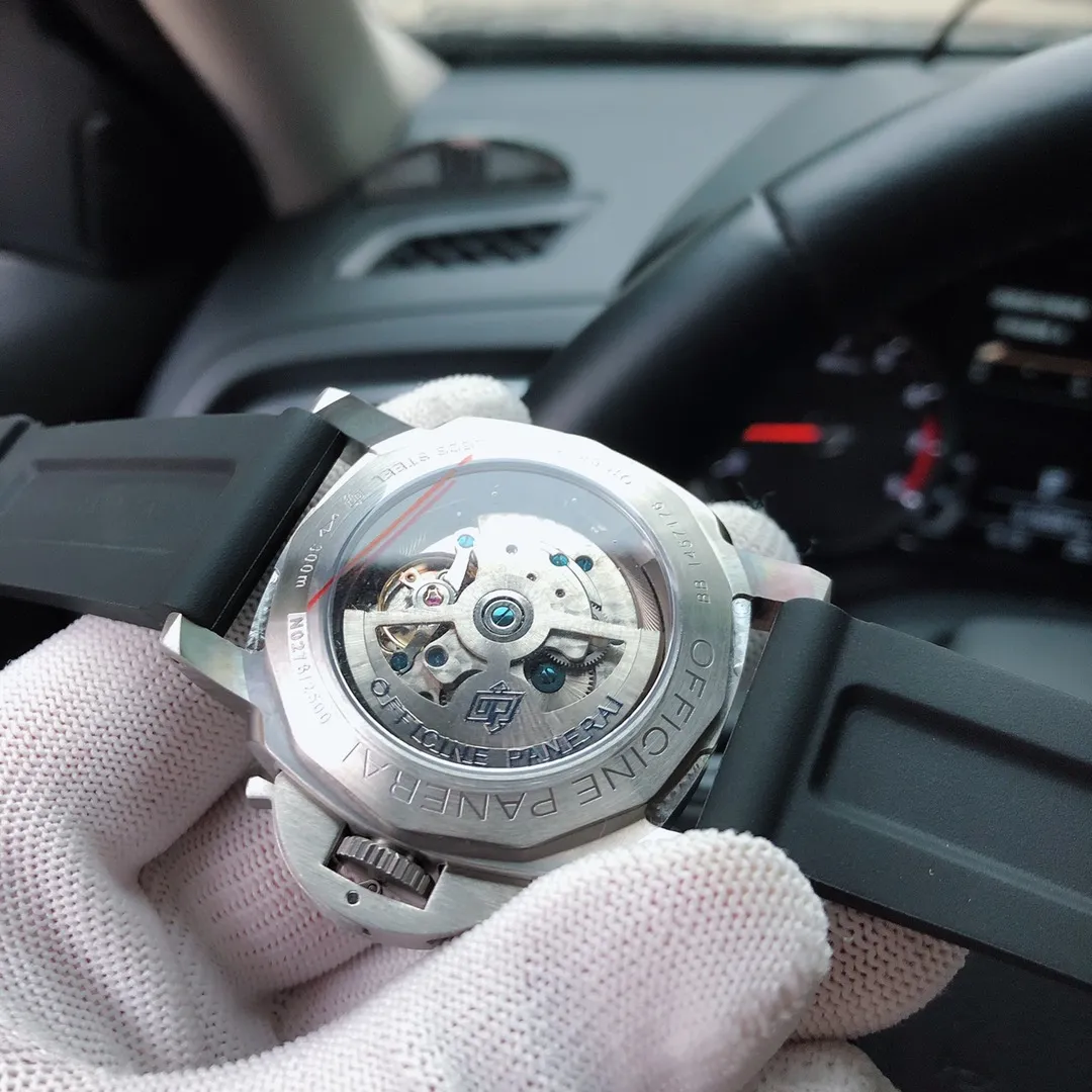 【High-end replica】💰1300! Panerai PAM00372 LUMINOR 1950 style fully automatic imported Citizen 8215 movement, 47 mm, men's material: stainless steel Movement manufacturer: Panerai movement Thickness: 5.3 mm Balance wheel: Glucydur® balance wheel Vibration frequency: 21600 oscillations per hour 🎮 Shock absorber: Incabloc shock absorber Number of gems: 21 Number of parts: 160