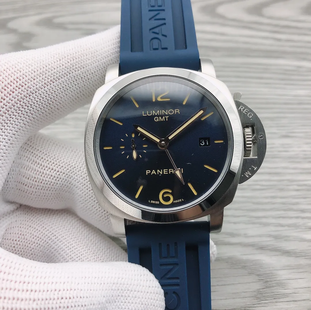Panerai - PANERAI PAM Type: Men's top watch Movement: Fully automatic mechanical movement Case: 316L stainless steel case Mirror: Mineral strengthened glass Belt: Imported genuine cowhide strap is extraordinary, showing the charm of men Size: diameter 44mm, thickness 16mm