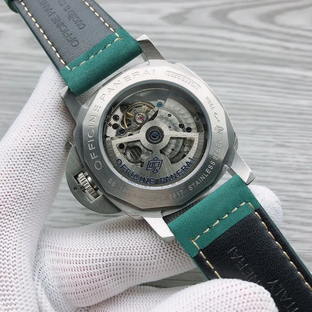 【High-end replica】💰1240! Panerai - PANERAI PAM Type: Men's top watch Movement: Fully automatic imported Citizen 8215 mechanical movement Case: 316L stainless steel case Mirror: Wear-resistant and scratch-resistant sapphire mirror Belt: Imported genuine cowhide strap is extraordinary, showing the charm of men Size: diameter 44mm, thickness 16mm