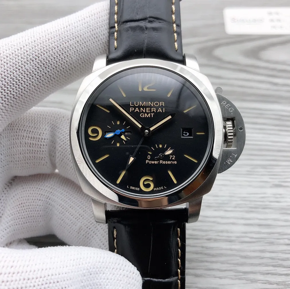 【High-end replica】💰1300! Panerai PAM001321 Series: LUMINOR Style: Fully automatic, 47mm, Men's Material: Stainless steel Movement Manufacturer: Panerai Movement Type: Fully automatic Swiss movement Thickness: 5.3mm Balance wheel: Glucydur® balance wheel Vibration frequency: 21600 oscillations per hour Shock absorber: Incabloc shock absorber Number of gems: 21 Number of parts: 160 (high-end Swiss movement, zero repair)
