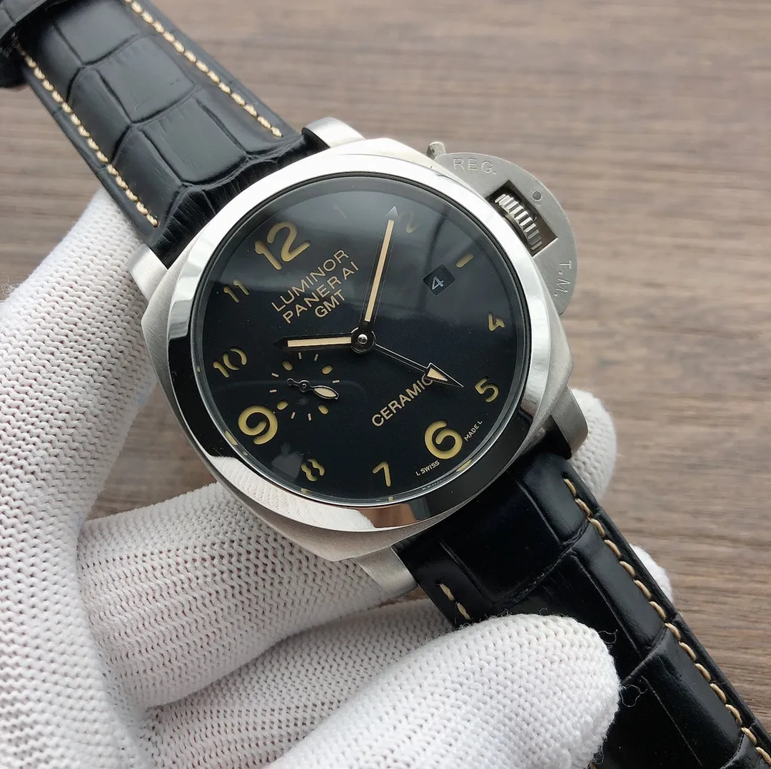 【High-end replica】💰1300! Panerai - PANERAI PAM Type: Men's top watch Movement: Fully automatic mechanical movement Case: 316L stainless steel case Mirror: Mineral strengthened glass Belt: Imported genuine cowhide strap is extraordinary, showing the charm of men Size: diameter 44mm, thickness 16mm