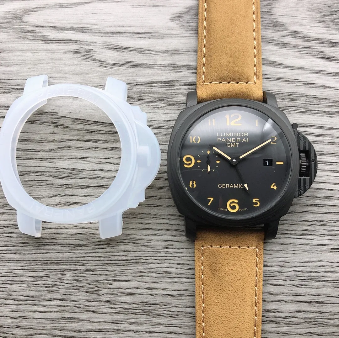 【High-end replica】💰1300! Panerai - PANERAI 🎮 LUMINOR series PAM Type: Men's top watch Movement: Fully automatic mechanical movement Case: 316L stainless steel case 🎮Mirror: Mineral strengthened glass Belt: Imported genuine cowhide strap is outstanding and shows the charm of men Size: diameter 44mm Thickness 16mm 🎮SJ carefully creates ultra-realistic photo shooting for you to give you a super-realistic photo experience