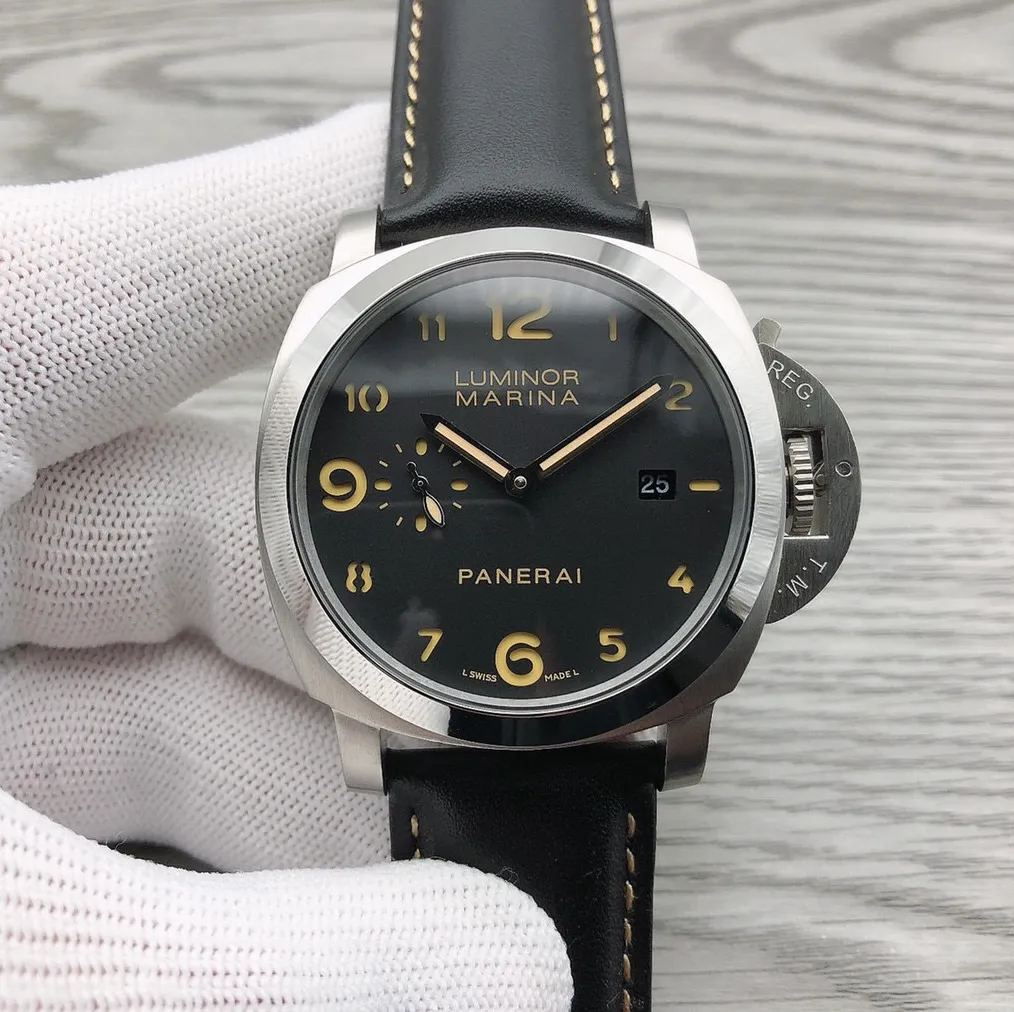 【High-end replica】💰1300! Panerai - PANERAI PAM Type: Men's top watch Movement: Fully automatic imported Citizen 8215 mechanical movement Case: 316L stainless steel case 🎮Mirror: Mineral strengthened glass Belt: Imported genuine cowhide strap is extraordinary, showing the charm of men Size: diameter 44mm, thickness 16mm