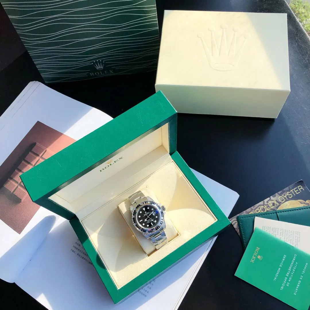 【Foreign trade import】💰1240! Rolex ROLEX Submariner Series Fully Automatic Machinery 40*13mm Arch Tempered Glass🍴Stainless Steel Strap Anyone can dress up brightly, but personal taste is revealed in the details of clothing
