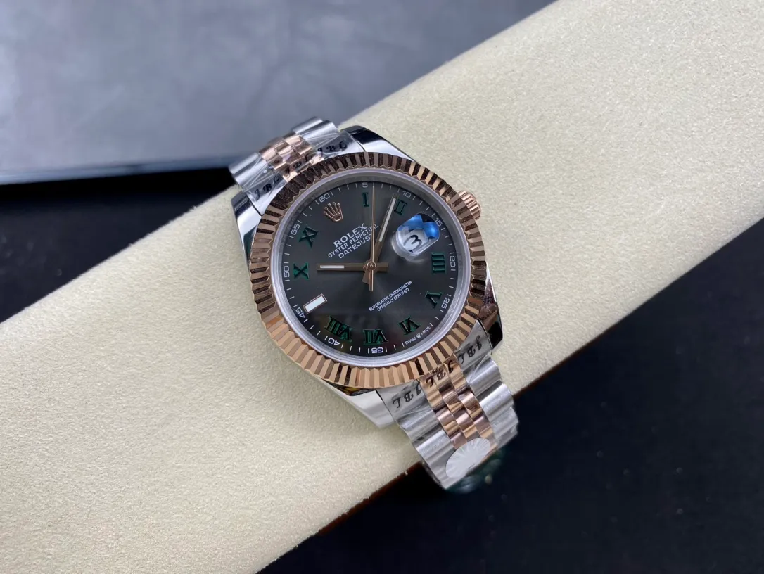 【High-end replica】💰1160! Rolex Single Calendar Datejust Series 41mm [Diameter] 41mm [Movement] Equipped with imported fully automatic mechanical movement [Ring] Rolex RingCommand triangular pit pattern / aperture [Mirror] Scratch-resistant sapphire glass mirror [Material] Imported 316L stainless steel case [Strap] Stainless steel (Oystersteel) optional three-bead/five-bead chain strap [Buckle] Original buckle Super high quality, more beautiful in kind, market exclusive! Classic men's casual watch, the standard accessory for successful men, allowing you to wear it once and for all!
