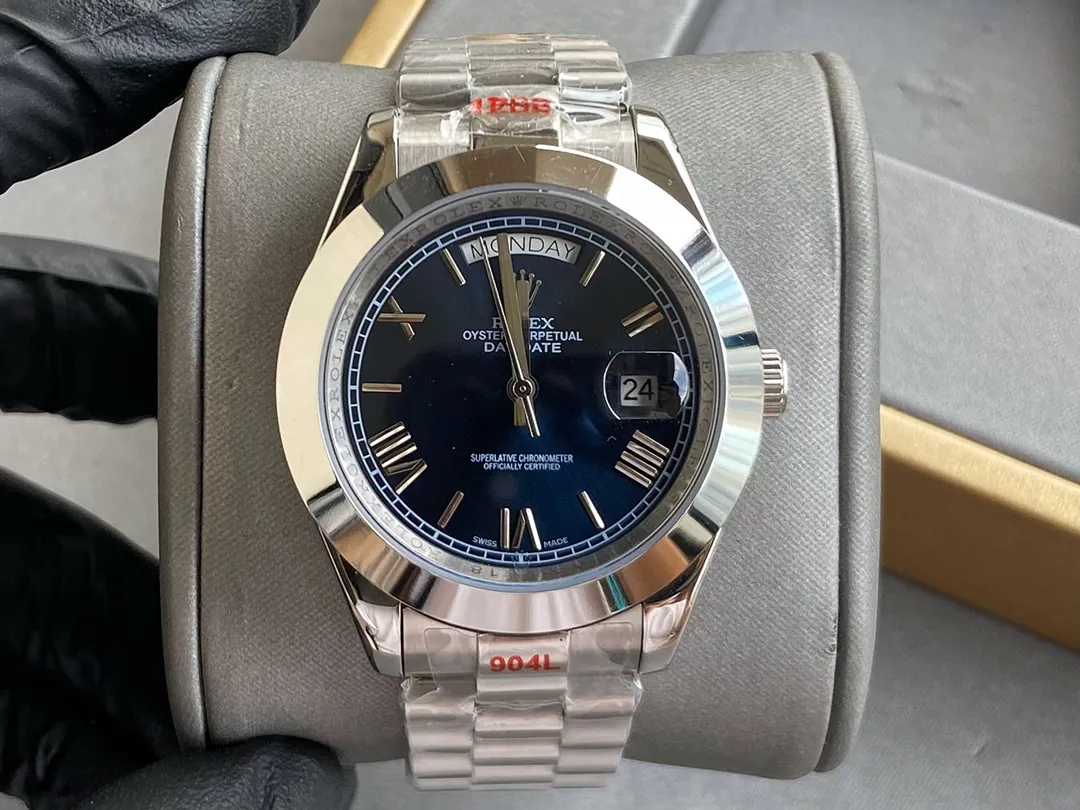 【High-end replica】💰1300! ROLEX Best Selling Classic Series: Datejust Oyster Dual Calendar Series Movement: Top imported fully automatic Citizen 8215 mechanical movement dual calendar display Case: Made of 316 stainless steel case Mirror: Sapphire scratch-resistant mirror Size: Diameter 40mm Thickness 10mm