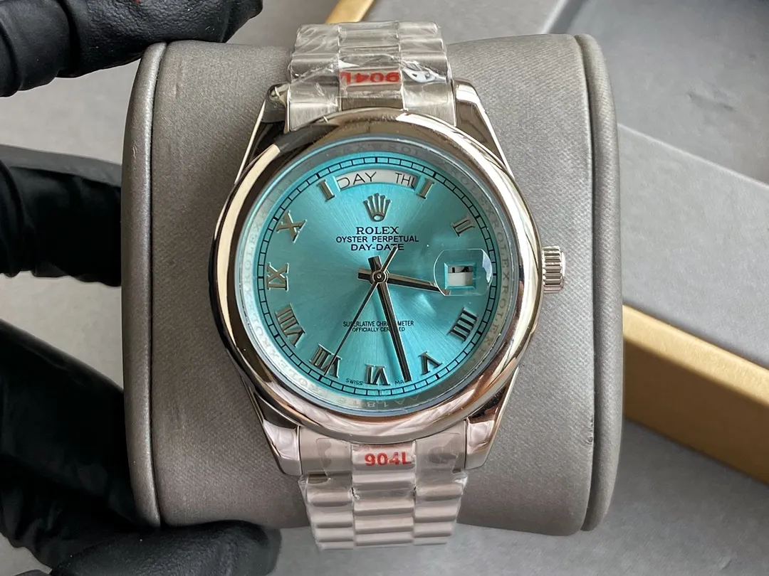 【High-end replica】💰1300! ROLEX Best Selling Classic Series: Datejust Oyster Dual Calendar Series Movement: Top imported fully automatic Citizen 8215 mechanical movement dual calendar display Case: Made of 316 stainless steel case Mirror: Sapphire scratch-resistant mirror Size: Diameter 40mm Thickness 10mm