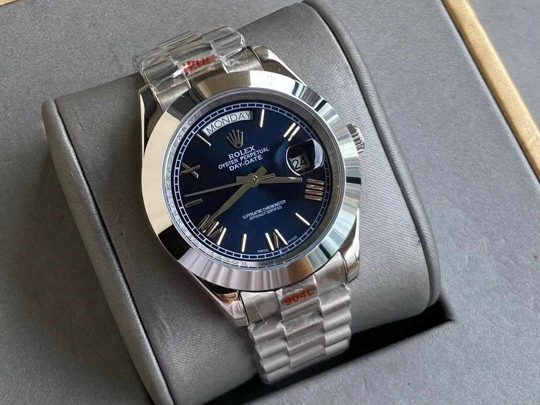 【High-end replica】💰1300! ROLEX Best Selling Classic Series: Datejust Oyster Dual Calendar Series Movement: Top imported fully automatic Citizen 8215 mechanical movement dual calendar display Case: Made of 316 stainless steel case Mirror: Sapphire scratch-resistant mirror Size: Diameter 40mm Thickness 10mm