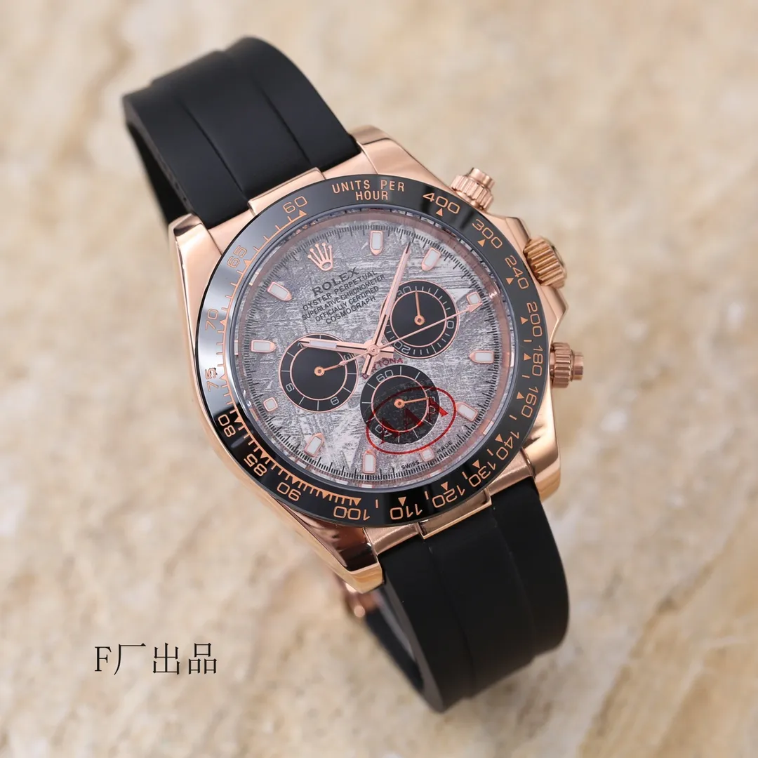 【High-end replica】💰1160! Rolex Daytona Series [Diameter] 40mm [Movement] Equipped with imported fully automatic Citizen mechanical movement [Ring] Imported finely polished ring/ceramic ring [Mirror] Scratch-resistant sapphire glass mirror [Material] Imported 316L stainless steel case [Strap] Stainless steel three-bead strap/high-quality tape [Buckle] Original buckle Super high quality, more beautiful in kind, market exclusive! Classic men's casual watch, the standard accessory for successful men, allowing you to wear it once and for all!