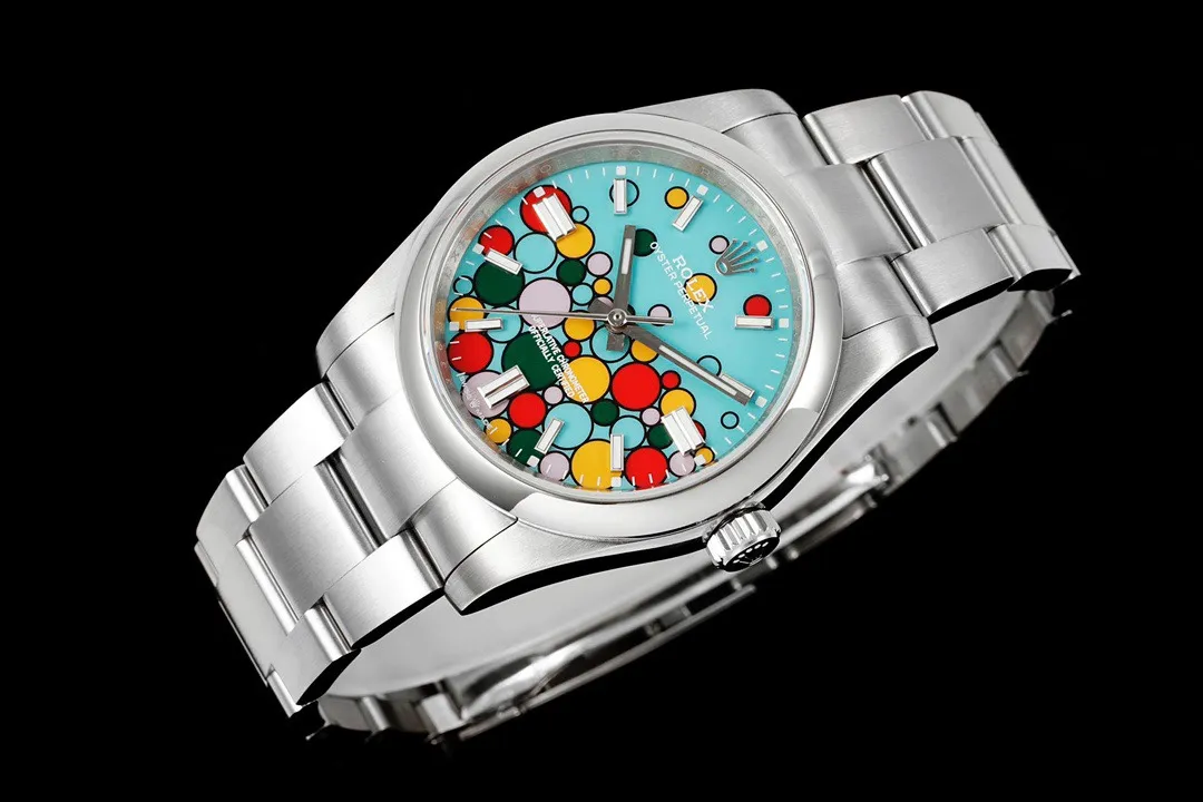 【High-end replica】💰1300! 【Customized all-in-one machine】💰1920! [Top replica] Private chat! ! ! Rolex’s new Oyster Perpetual series 126000 and 124300 balloon style ceiling-level watches are welcome to taste! 1⃣️The diameter is 41MM, which is in sync with the original size. It is built in conjunction with high-end original manufacturers. A series of improvements have been made in parallel this time! The price/performance ratio is also super high! 2⃣️With 2836 fully automatic mechanical movement! This movement is of unanimously recognized quality in the industry! 3⃣️The new Oyster model is very popular once it is opened this time. The dial is generated with 51 balloons! The three-dimensional 3D effect is so amazing that you can’t put it down! VR Factory2023’s ingenious masterpiece is welcome to taste! The pictures were taken as top replica real shots!