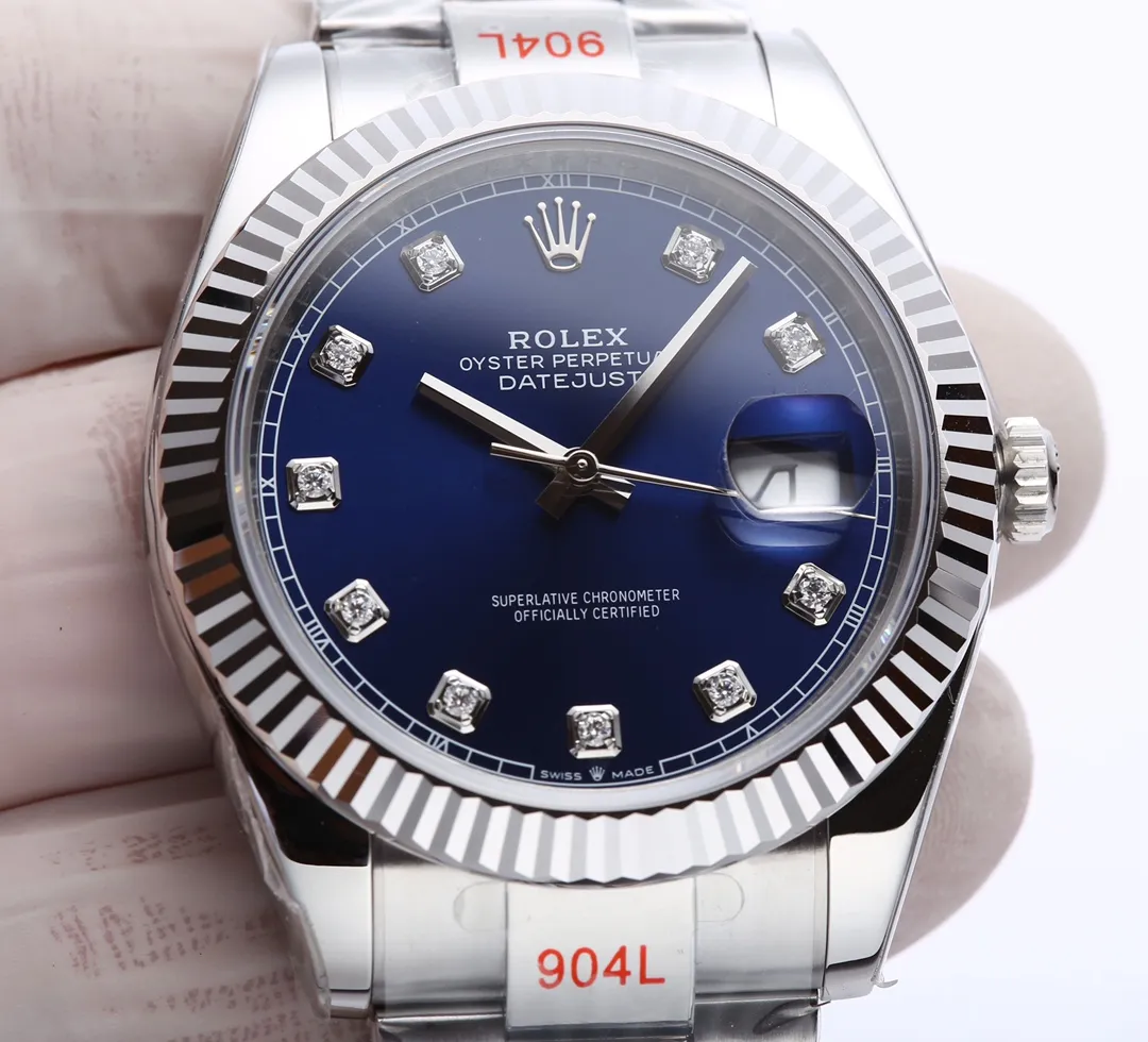 Clean Factory C Factory Rolex Log Series 41mm 126334 drill nails/standard moissanite reject 🙅low-end zircon. It is equipped with a 3/5 bead strap, a 3235 movement, a sunray radiant dial/natural mother-of-pearl dial, and the color craftsmanship is matched. The details to the diamond support are all purchased from Taiwan, and the corners are polished. (Focus on original new machines) Focus is an attitude, produced by JH!