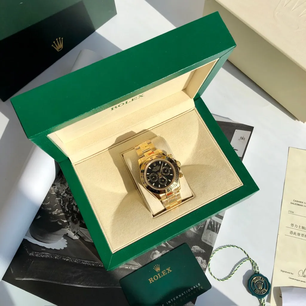 【High-end replica】💰1160! Customized all-in-one machine 💰1720! Rolex Daytona Series [Diameter] 40mm [Movement] Equipped with imported fully automatic mechanical movement [Ring] Imported finely polished ring/ceramic ring [Mirror] Scratch-resistant sapphire glass mirror [Material] Imported 316L stainless steel case [Strap] Stainless steel three-bead strap/high-quality tape [Buckle] Original buckle Super high quality, more beautiful in kind, market exclusive! Classic men's casual watch, the standard accessory for successful men, allowing you to wear it once and for all!
