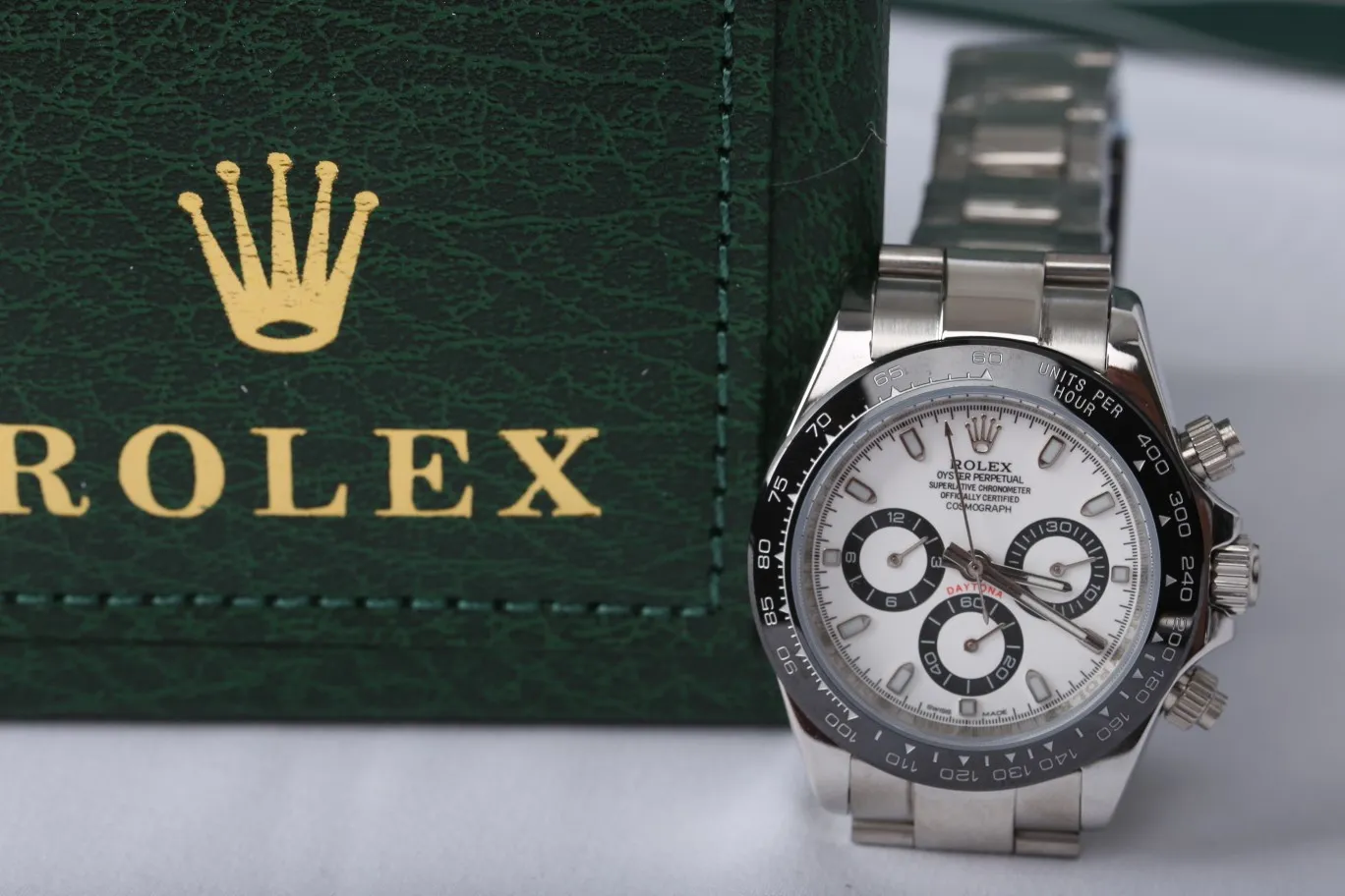 【High-end replica】💰1160! Rolex --- distinguished Daytona series mechanical men's watch! Top men's watch, imported 316 stainless steel case! Mineral super strong mirror, long-lasting wear resistance, rotatable ceramic ring, 316 stainless steel strap watch, fully automatic mechanical movement, accurate travel time, size 40mm and thickness 11mm, new product exclusive assembly is hot-selling... Bowl beauty display, infinite charm, extraordinary temperament, come and snap up, the best products are endless!
